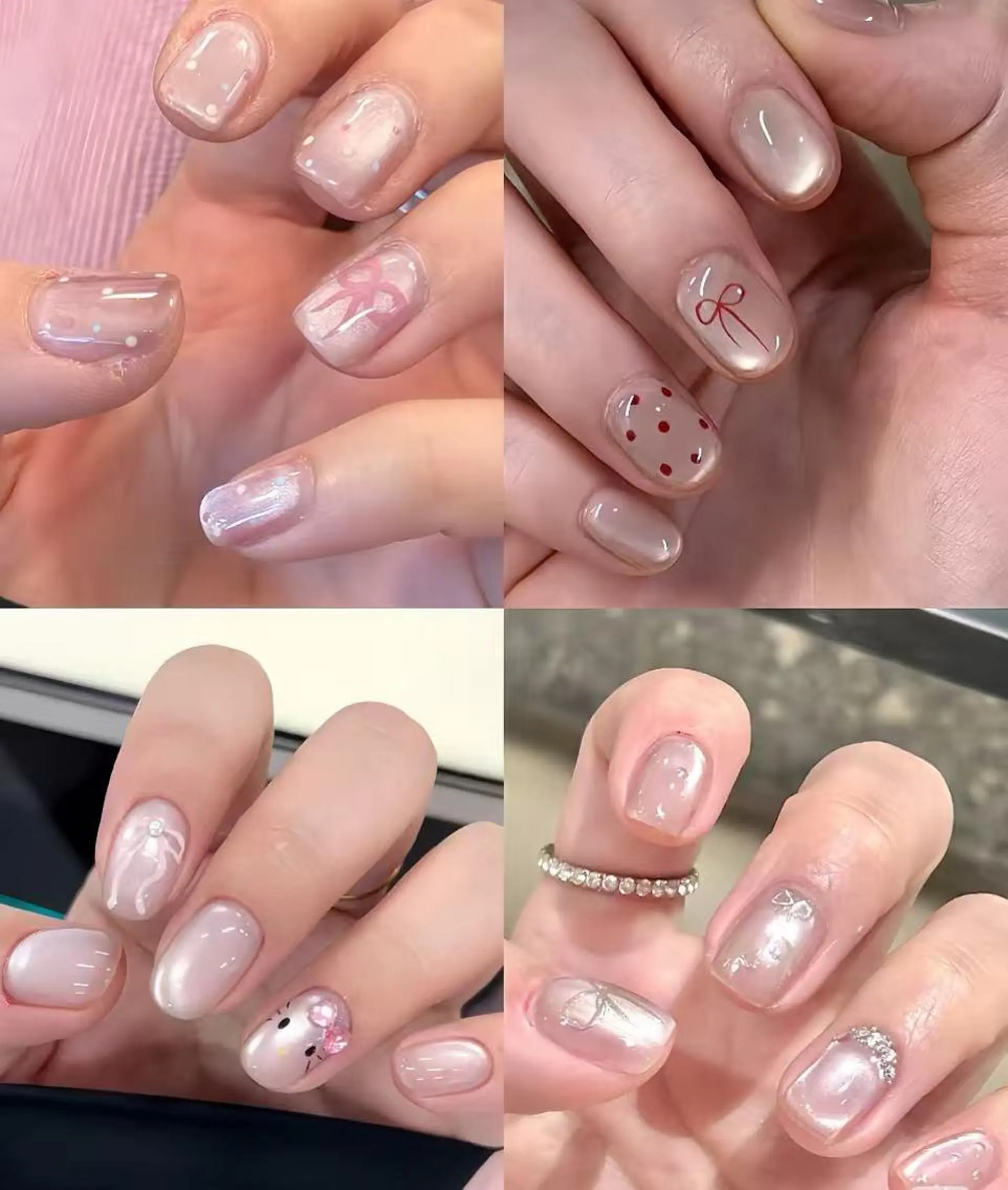 ショート ハンドネイル Kiranail 高円寺南口店のネイルデザイン