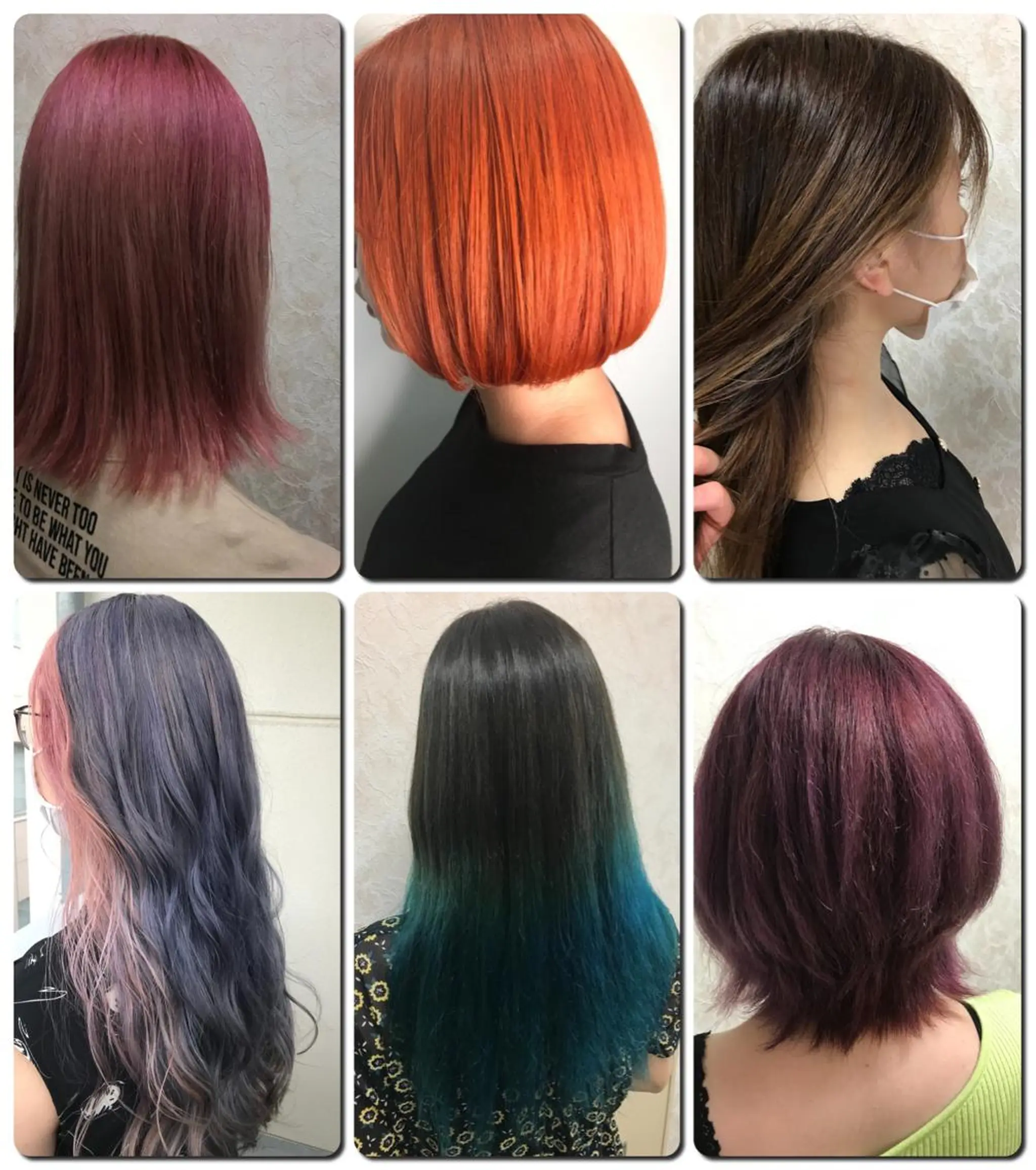 ミディアム ブリーチ/髪質改善/ レイヤー/YUTO‎のヘアスタイル