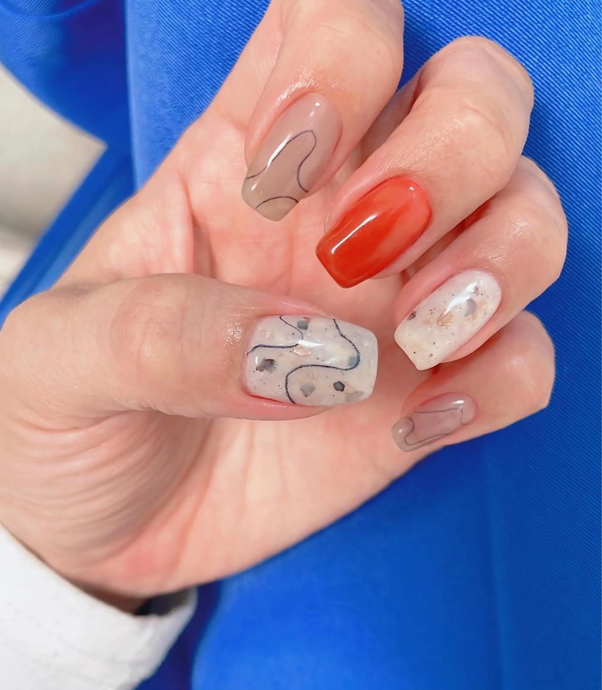 ネイル nail salon Farbe〜ファルべのネイルデザイン