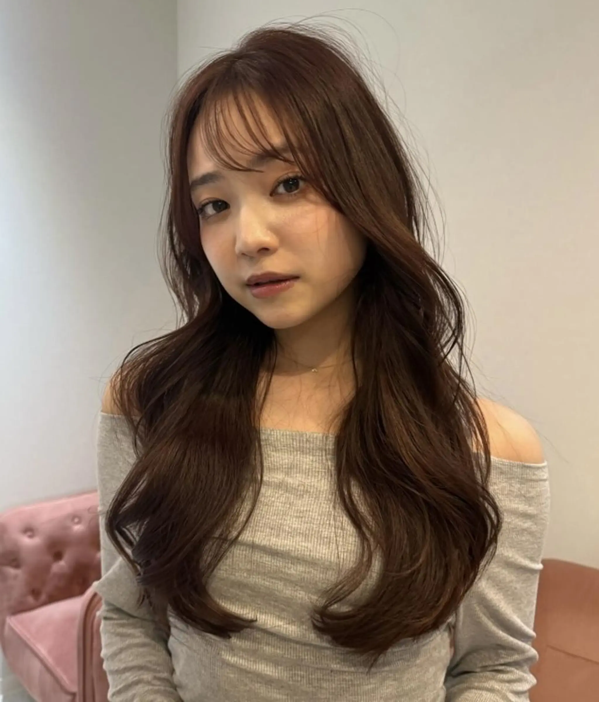 ロング 髪質改善/透明感 カラー/松尾美南海のヘアスタイル