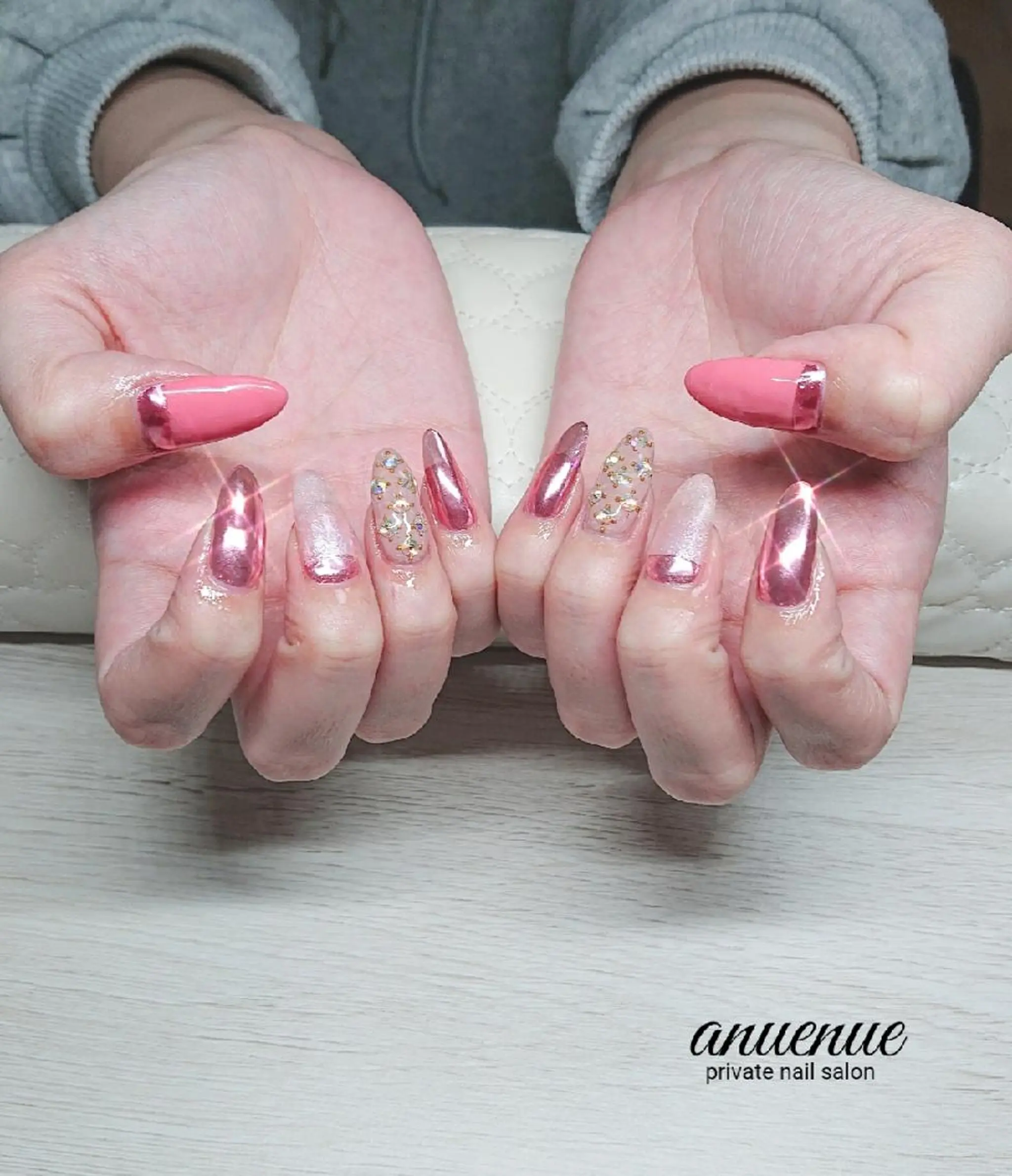 ネイル ハンドネイル ハンドケア anuenu eのネイルデザイン