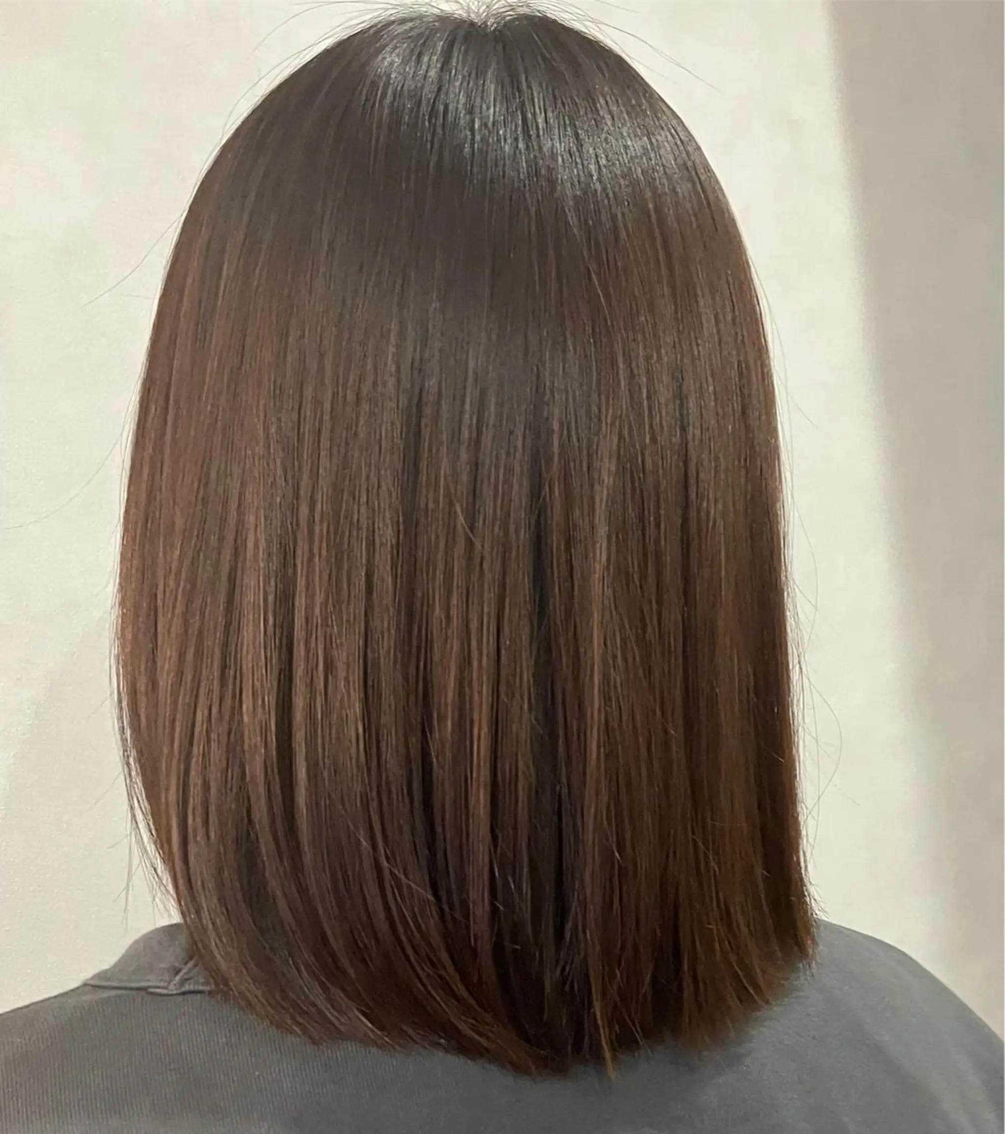 ミディアム カット ヘアカラー トリートメント 髪質改善 LIME 長野駅のヘアスタイル