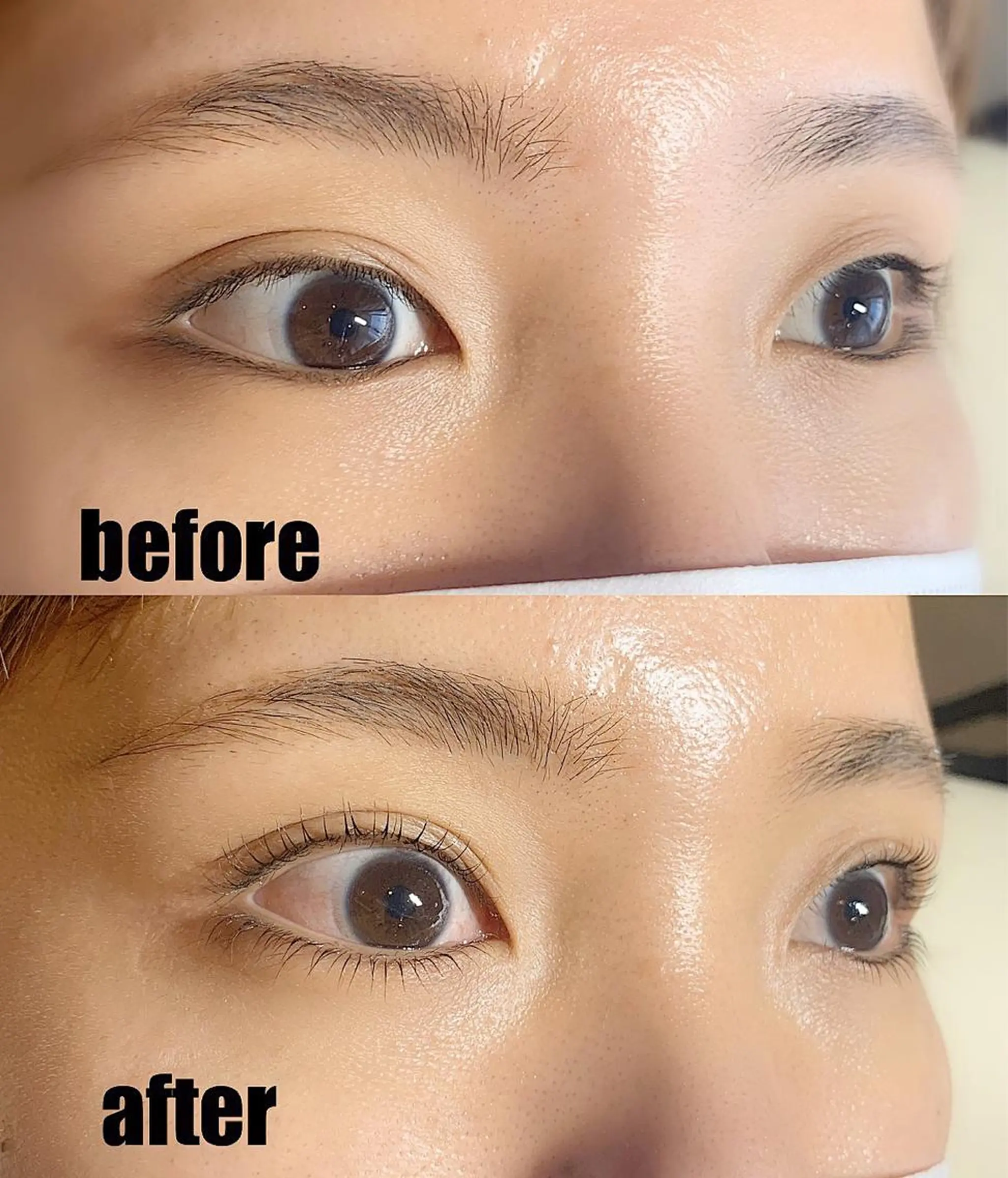 マツエク・マツパ 下まつげエクステ 一重×まつ毛パーマ andRita 蒲生店のマツエク・マツパデザイン