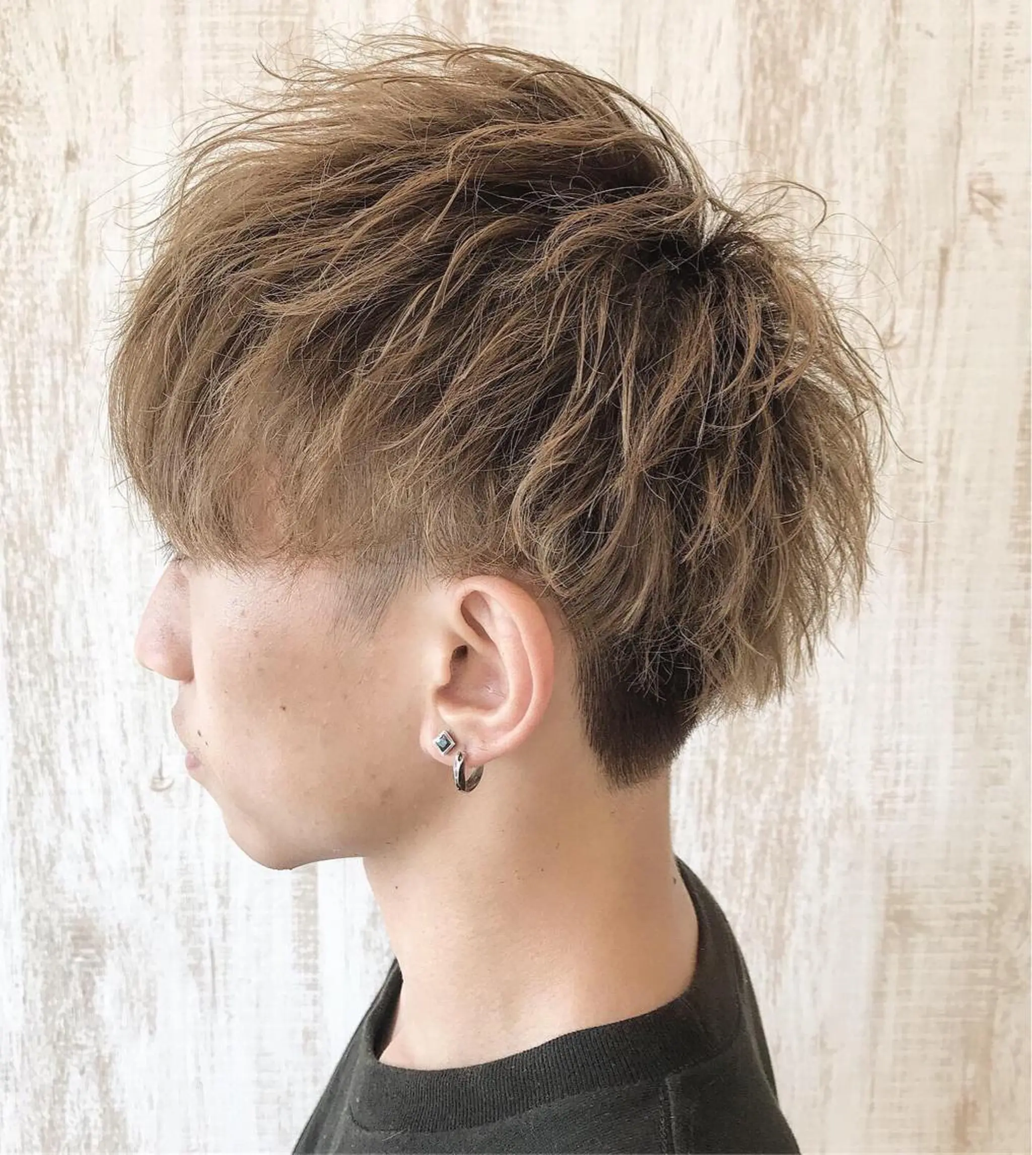 メンズ メンズパーマ波巻き 🌳大森悠登🌳のヘアスタイル