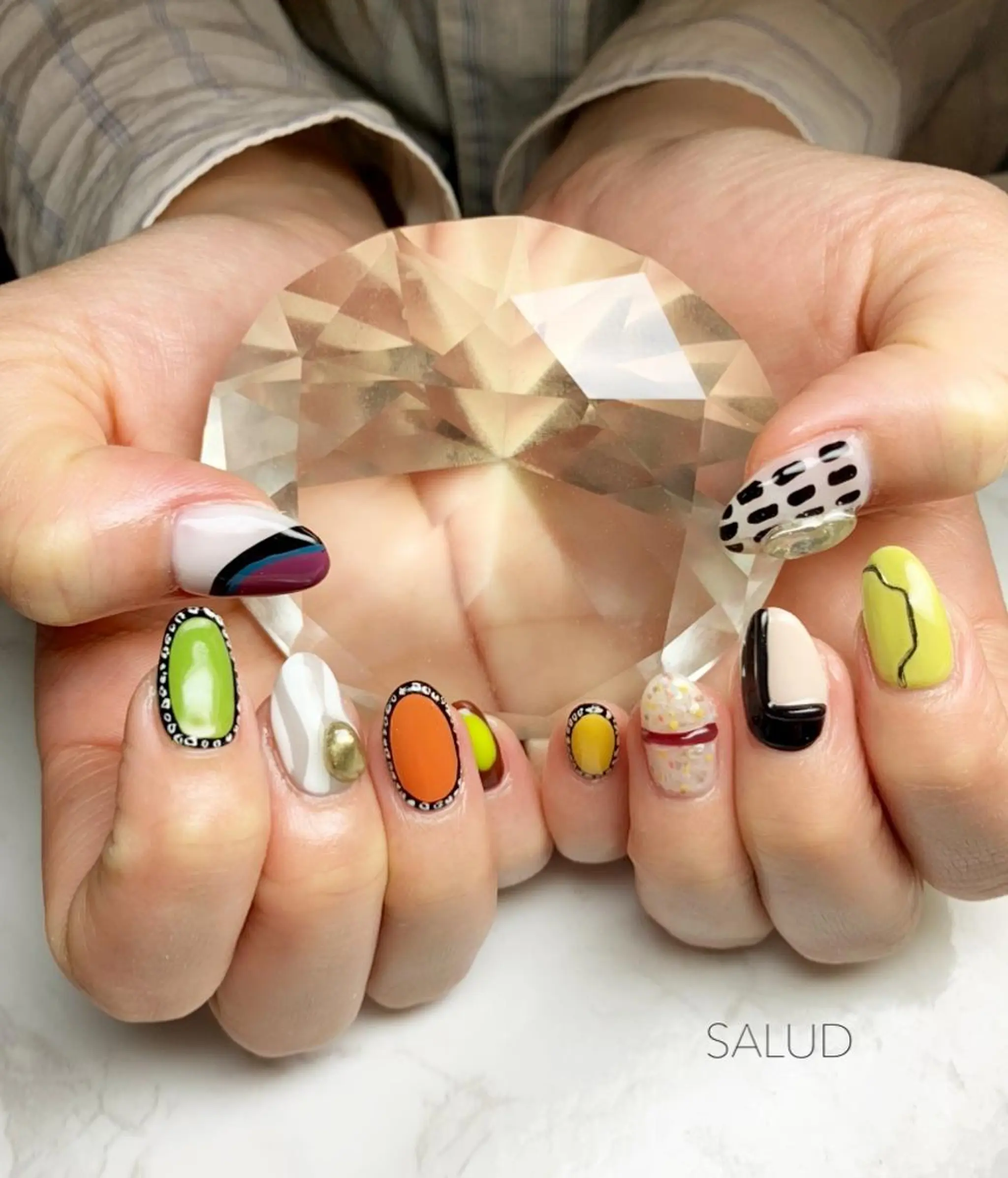 ネイル ハンドネイル Nail Salon SALUDのネイルデザイン