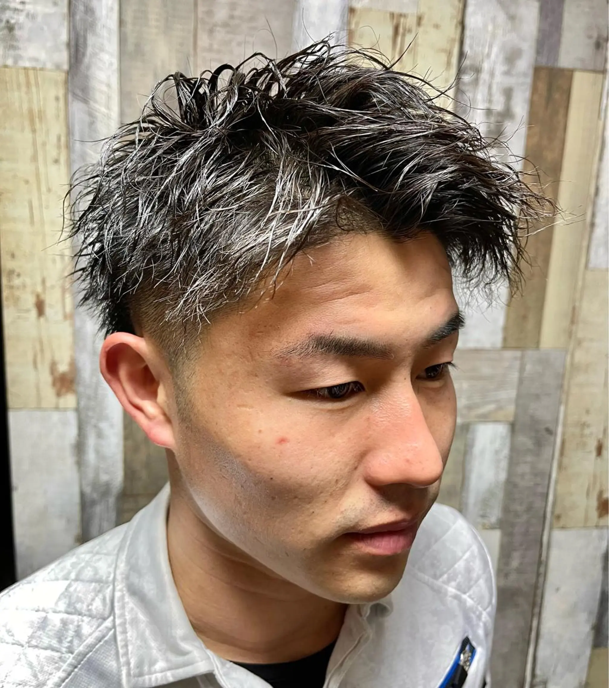 パーマ メンズ カット パーマ メンズ特化型/永井 友貴のヘアスタイル