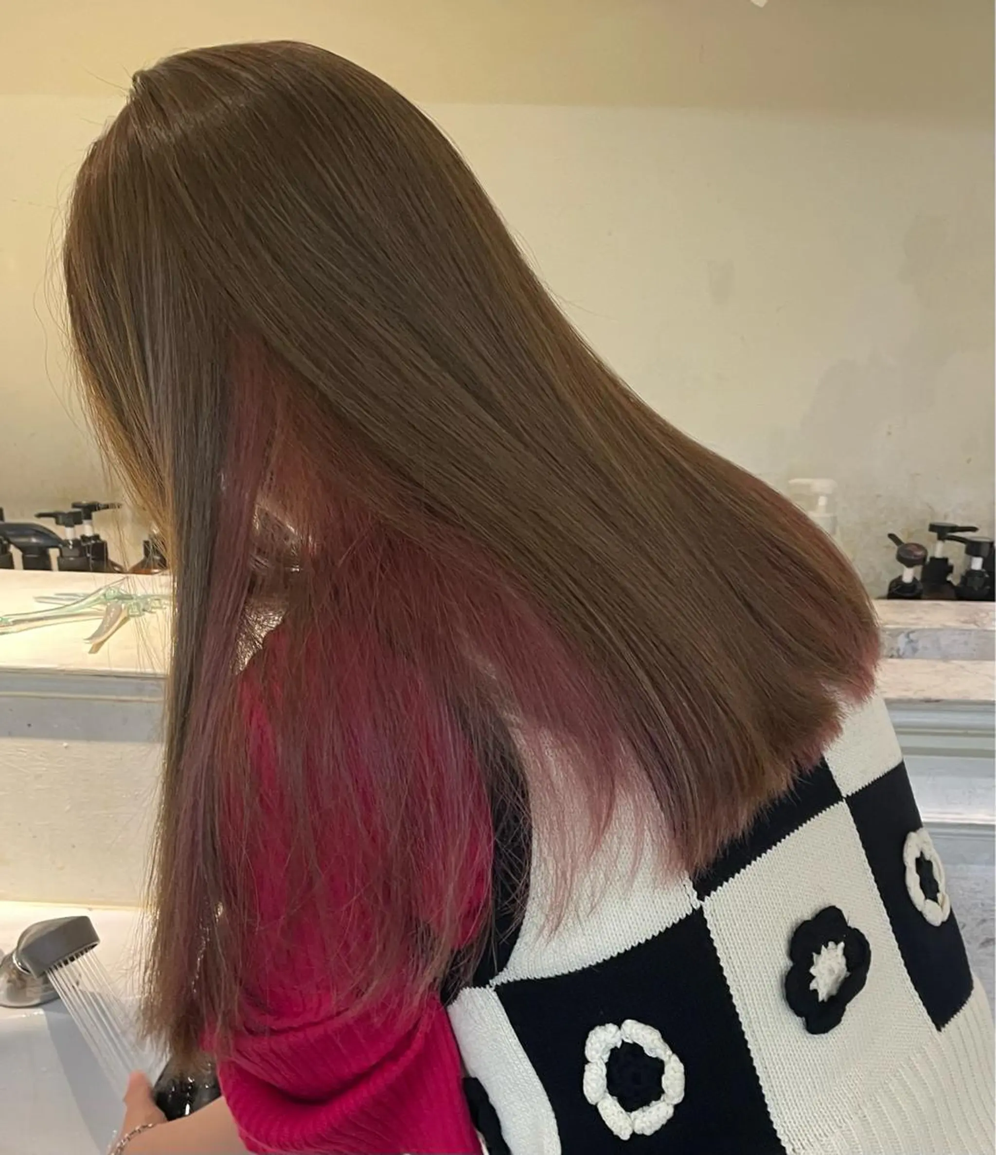 カラー ヘアカラー トリートメント 🫧透明感カラー🫧 Anjuのヘアスタイル