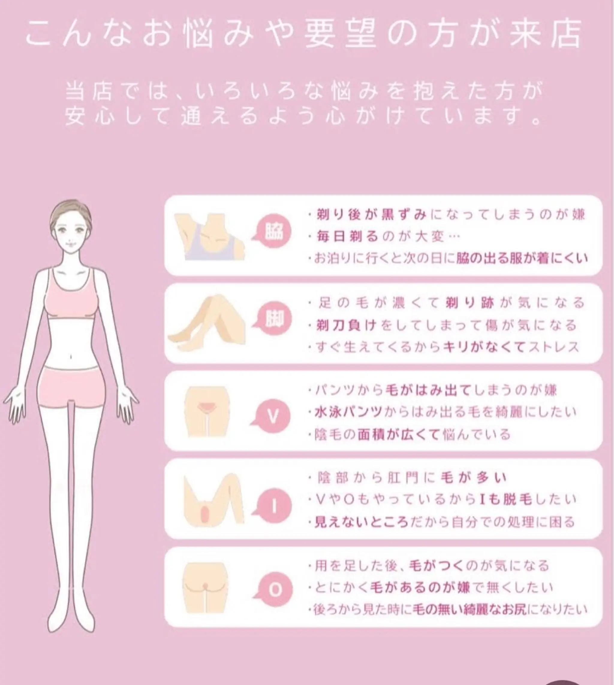 脱毛MAX南越谷所属・脱毛MAX 代表 まなみのエステ・リラクイメージ