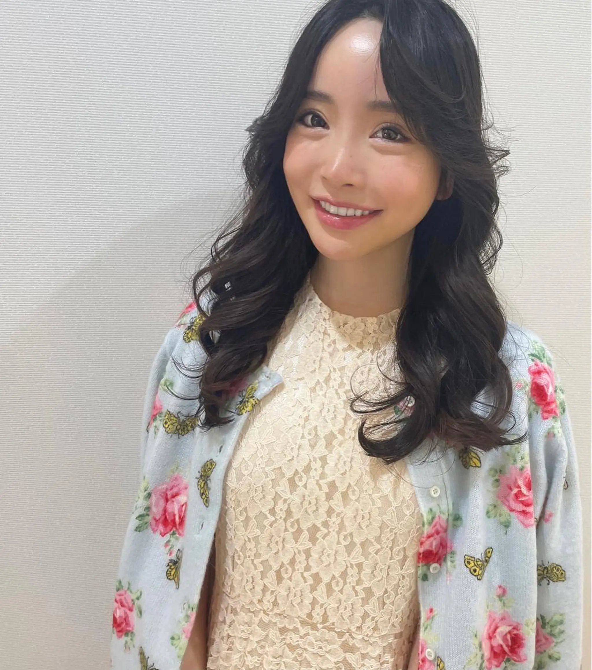 セミロング カラー 💙美髪救世主💙 関華蓮のヘアスタイル