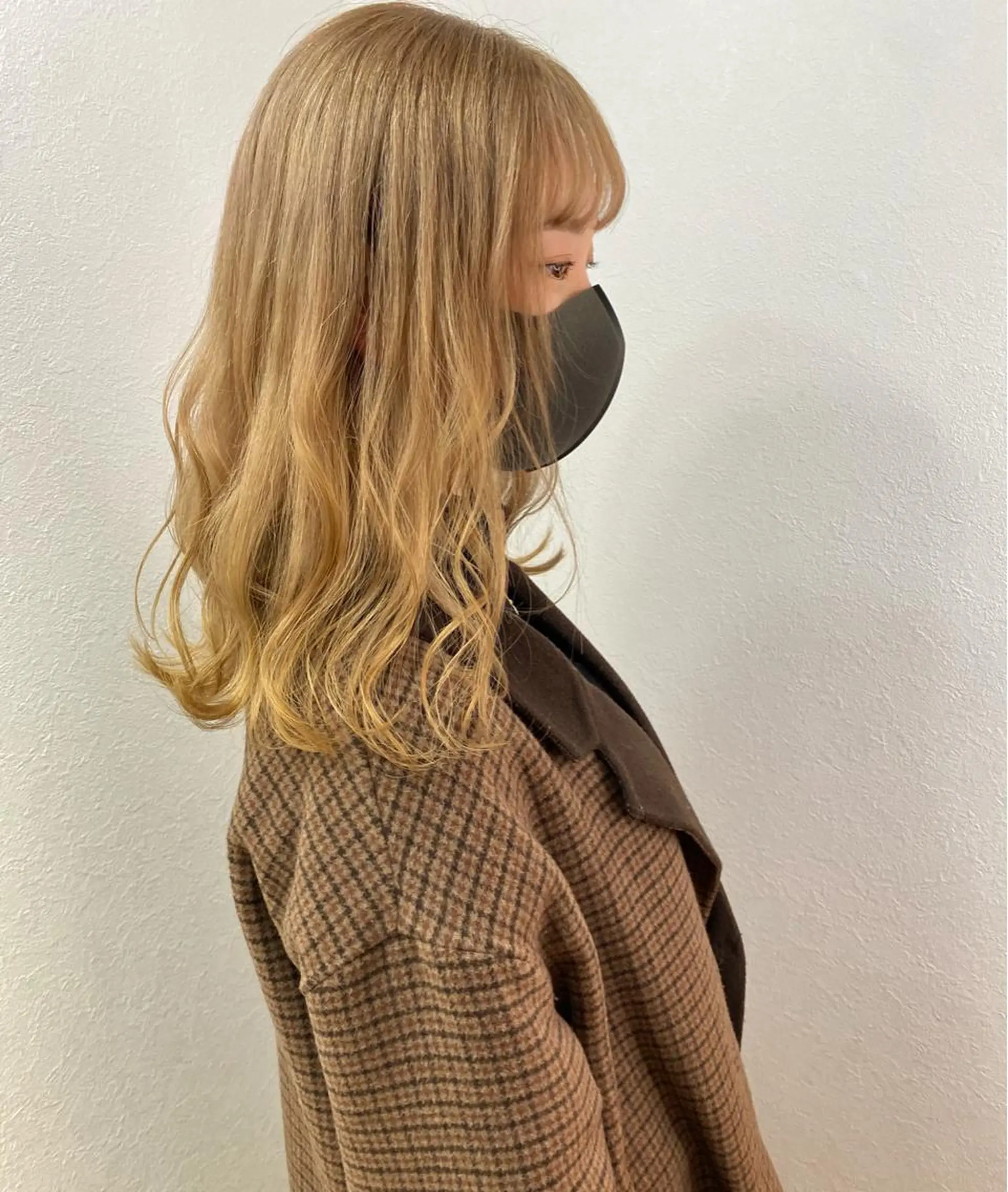 セミロング カラー ベージュカラー イエローカラー 遠藤沙也加 /レイヤーカットのヘアスタイル