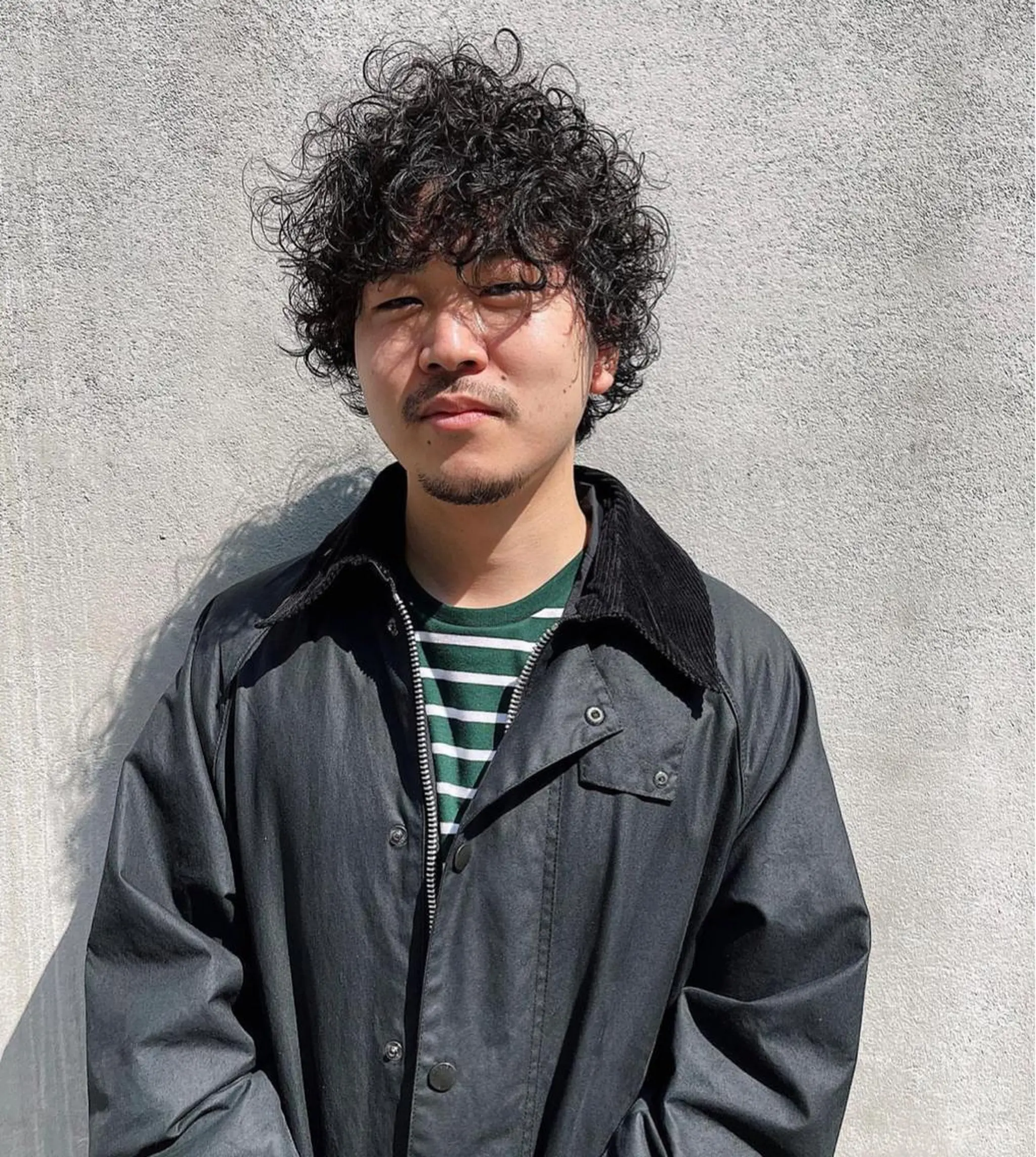 ミディアム メンズ 渋谷/原宿/メンズ/ コヤマトモヤのヘアスタイル