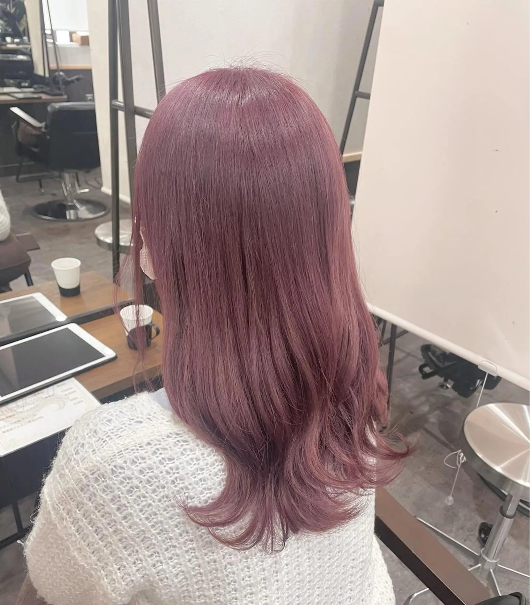 セミロング 🎀韓国ヘア Riho🎀のヘアスタイル