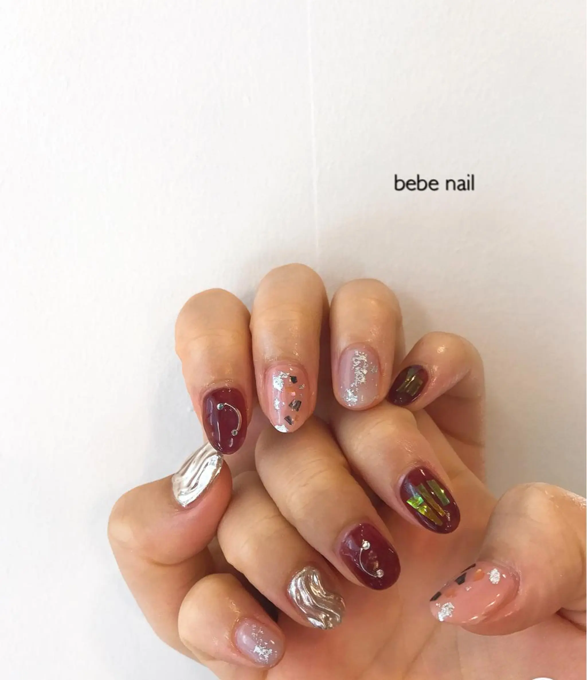 ネイル ジェルネイル ニュアンスネイル パラジェル Ann nailのネイルデザイン