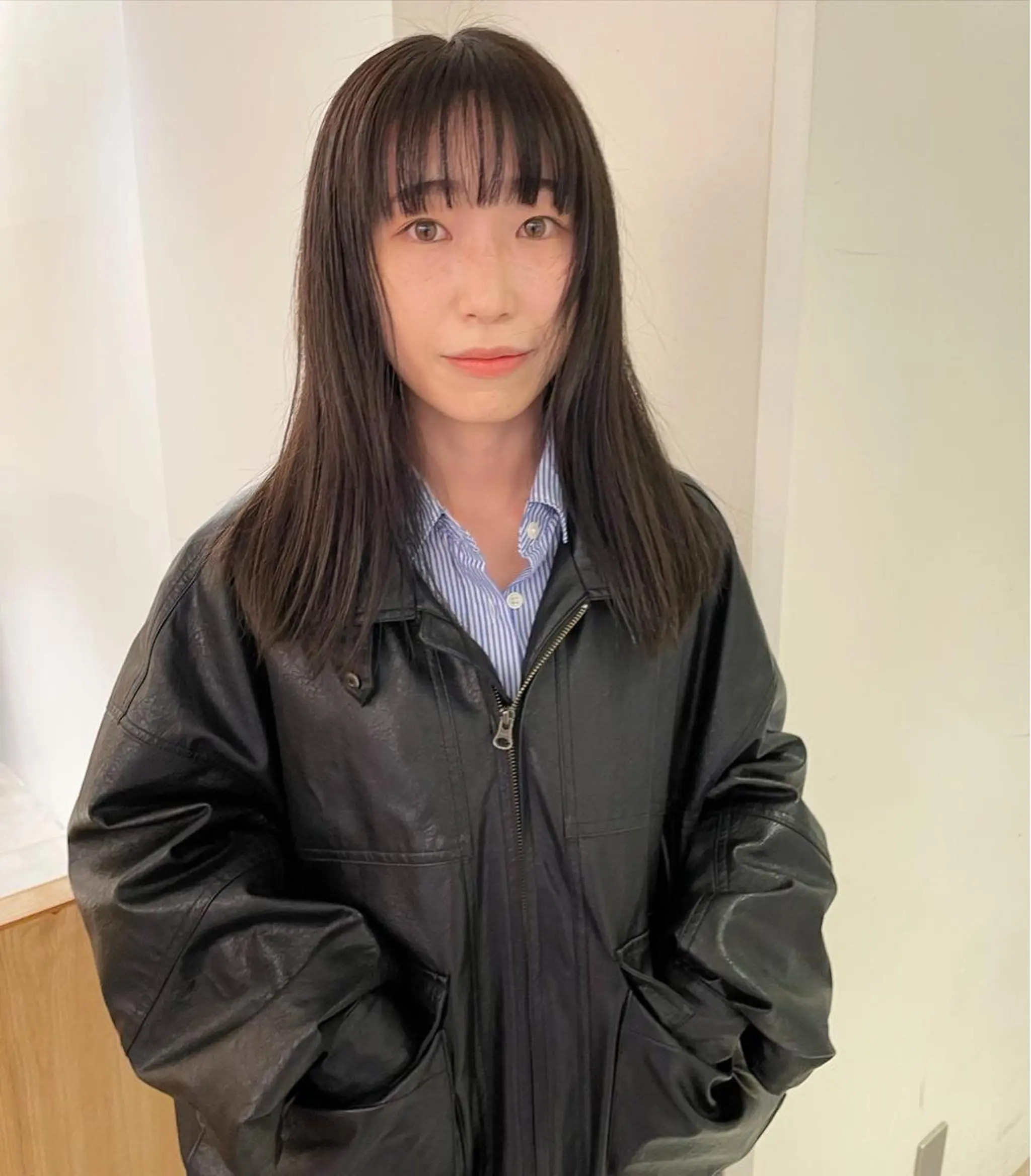 ミディアム カラー カット ヘアカラー ウルフ/ボブ/レイヤ ーカット◎ricoのヘアスタイル