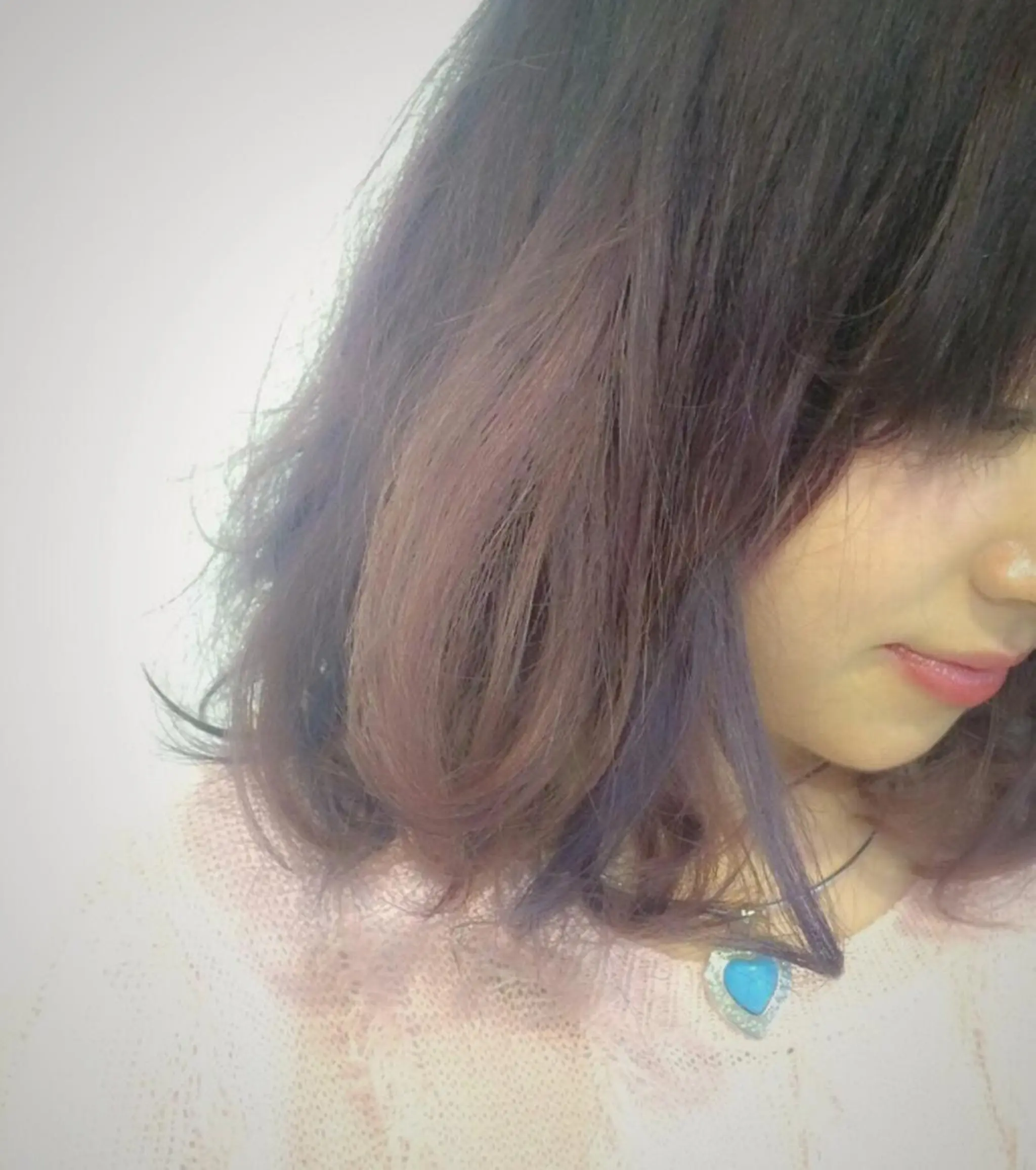 ミディアム カラー グラデーションカラー ピンクカラー バイオレットカラー 🪼個性、雰囲気🪼 ⛈オカダ🎧のヘアスタイル