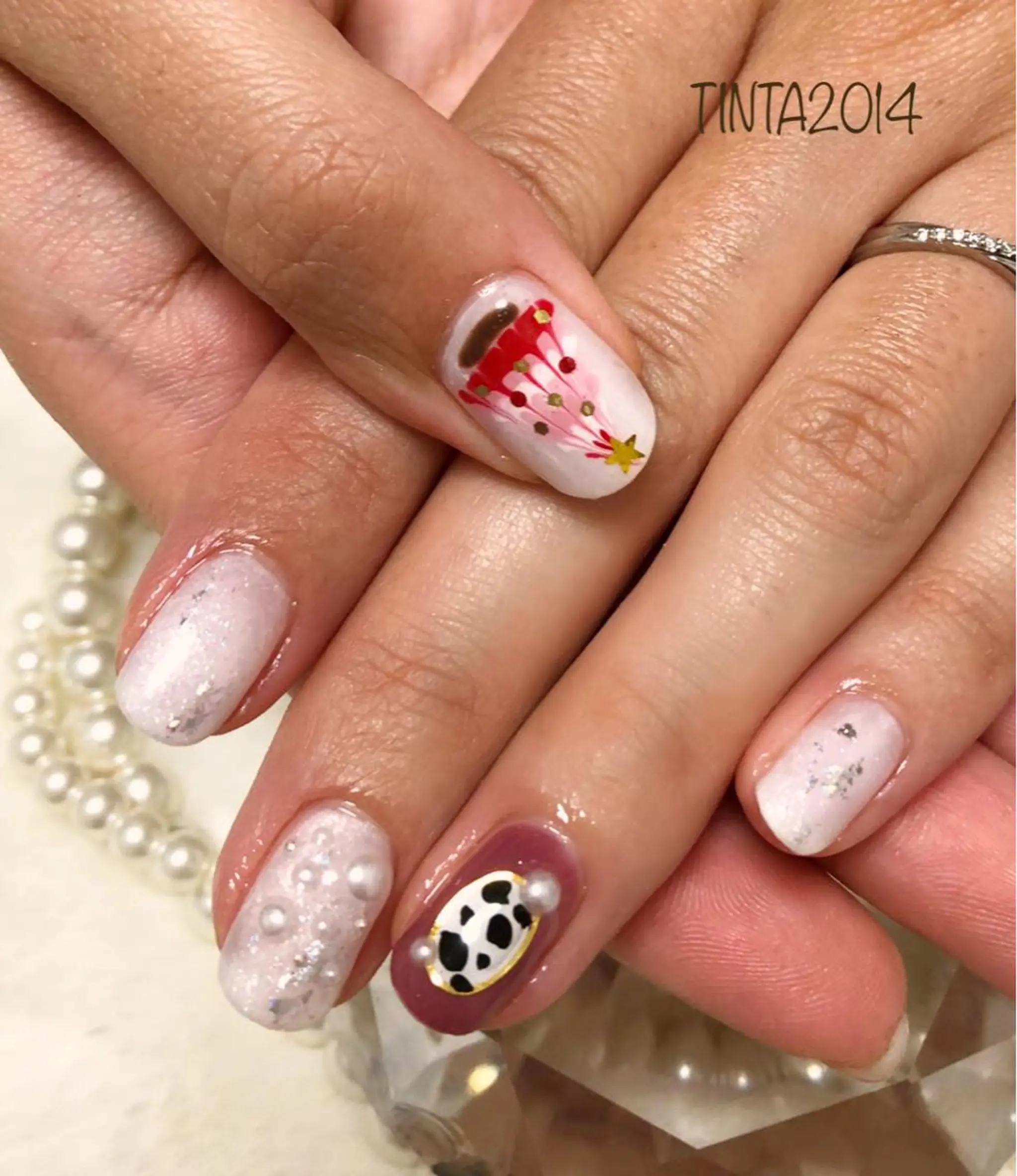 ネイル ピーコックネイル 馬場 典子のネイルデザイン