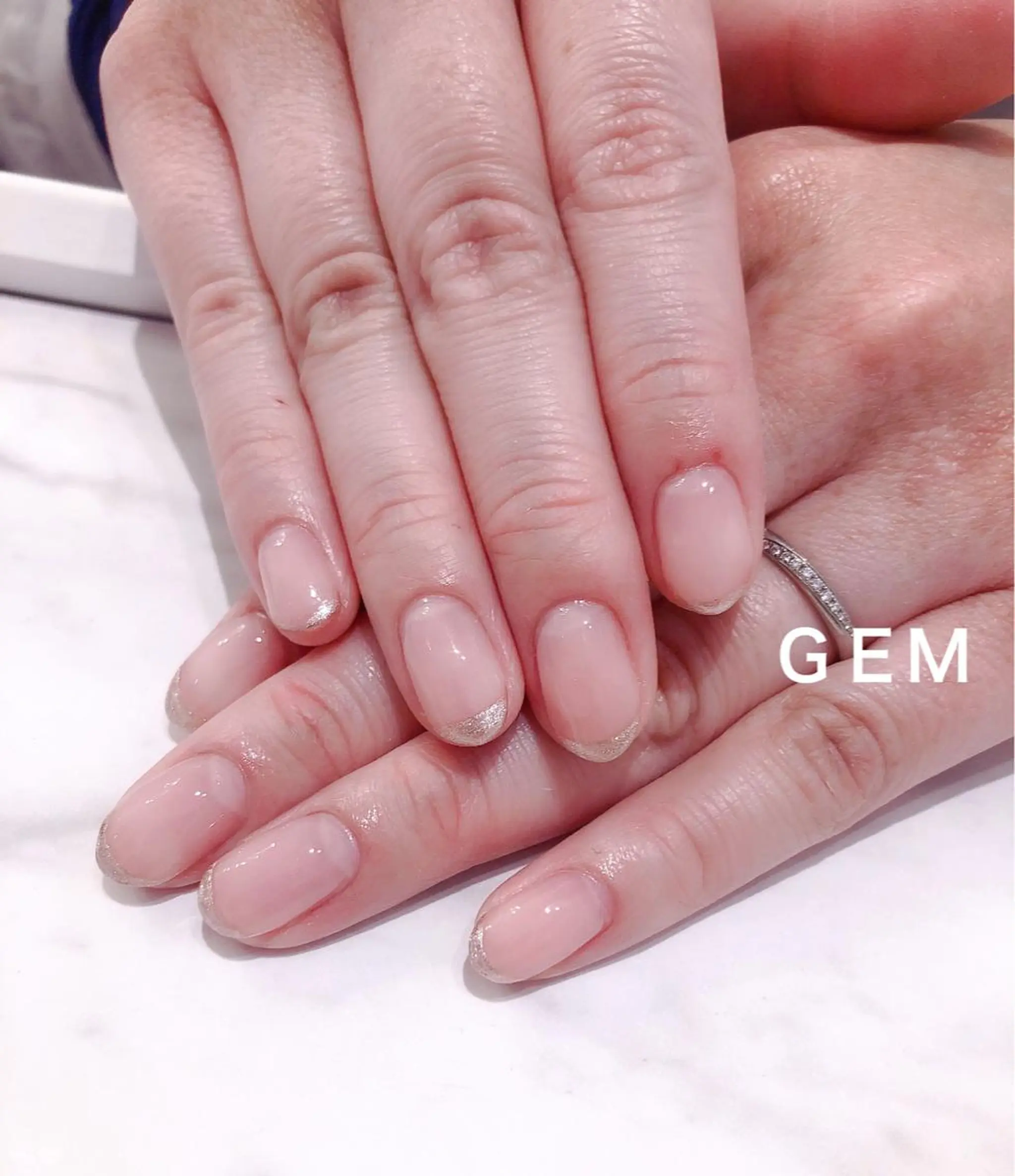 ネイル シンプルネイル GEM beautyのマツエク・マツパデザイン