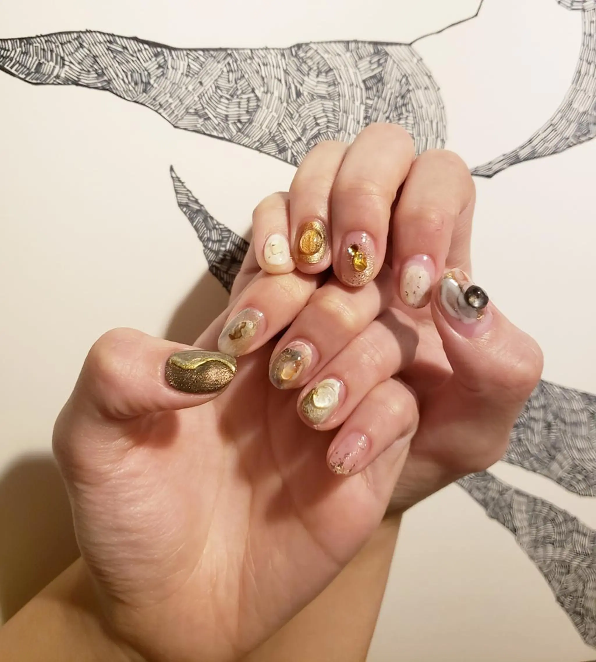 ネイル ハンドネイル YUUKOKU Nailのネイルデザイン