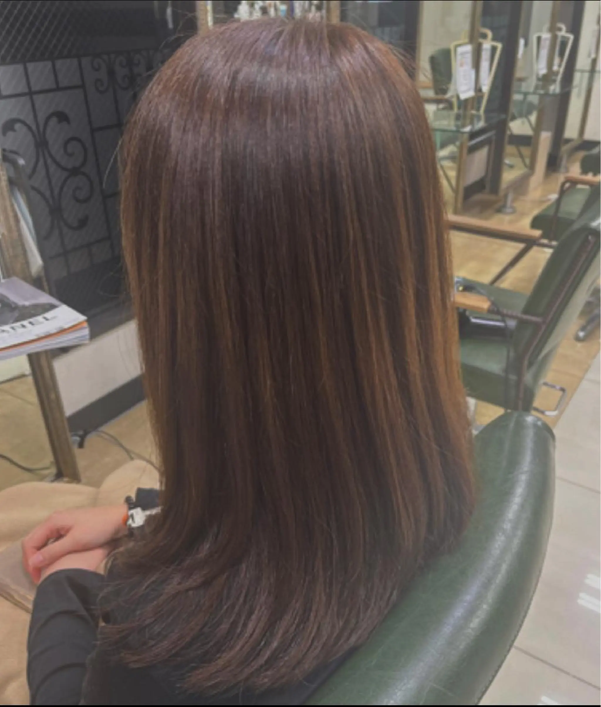 ミディアム カラー カット ヘアカラー 小関 未悠のマツエク・マツパデザイン