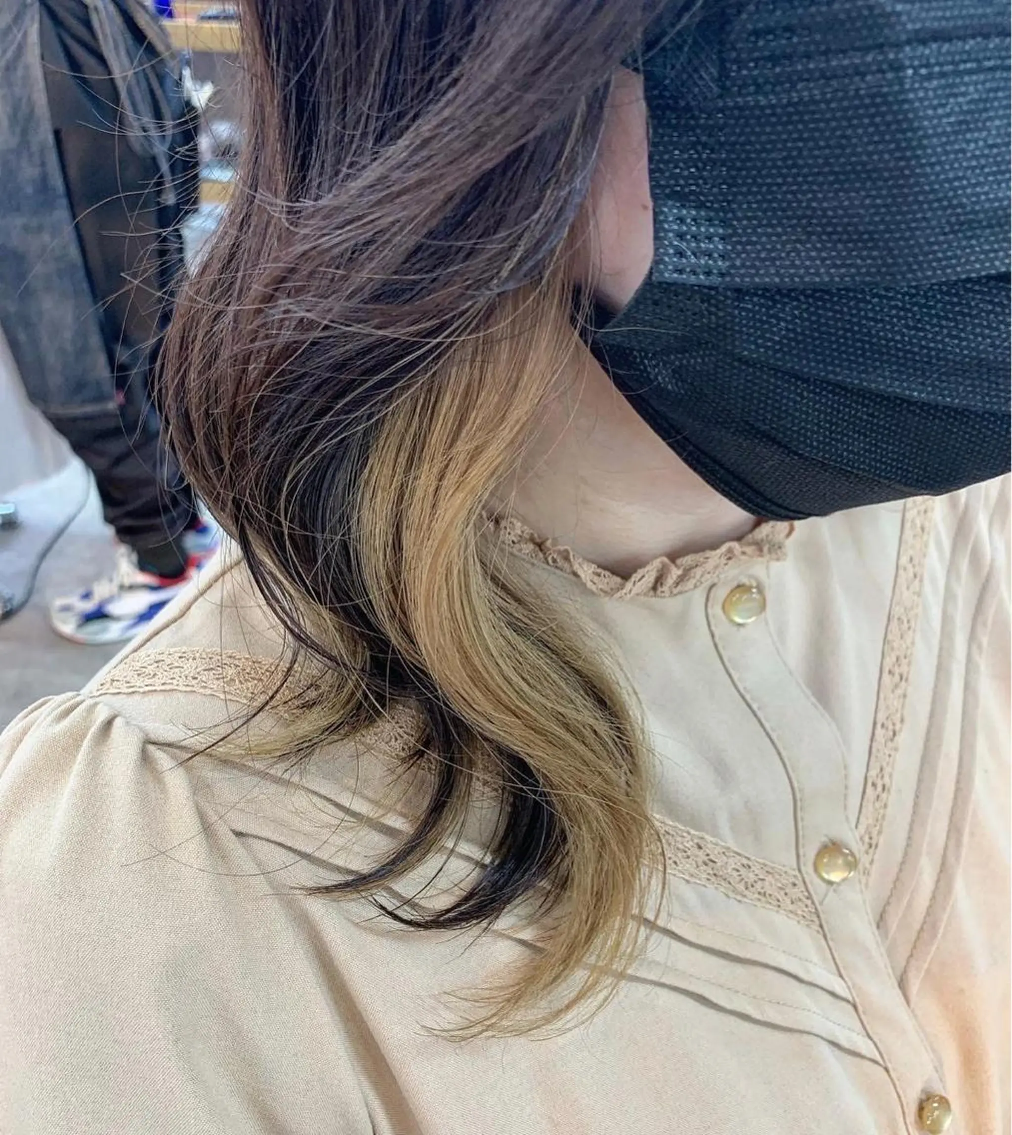 カラー 🌸星名 萌々🌸 Recharme新保のヘアスタイル