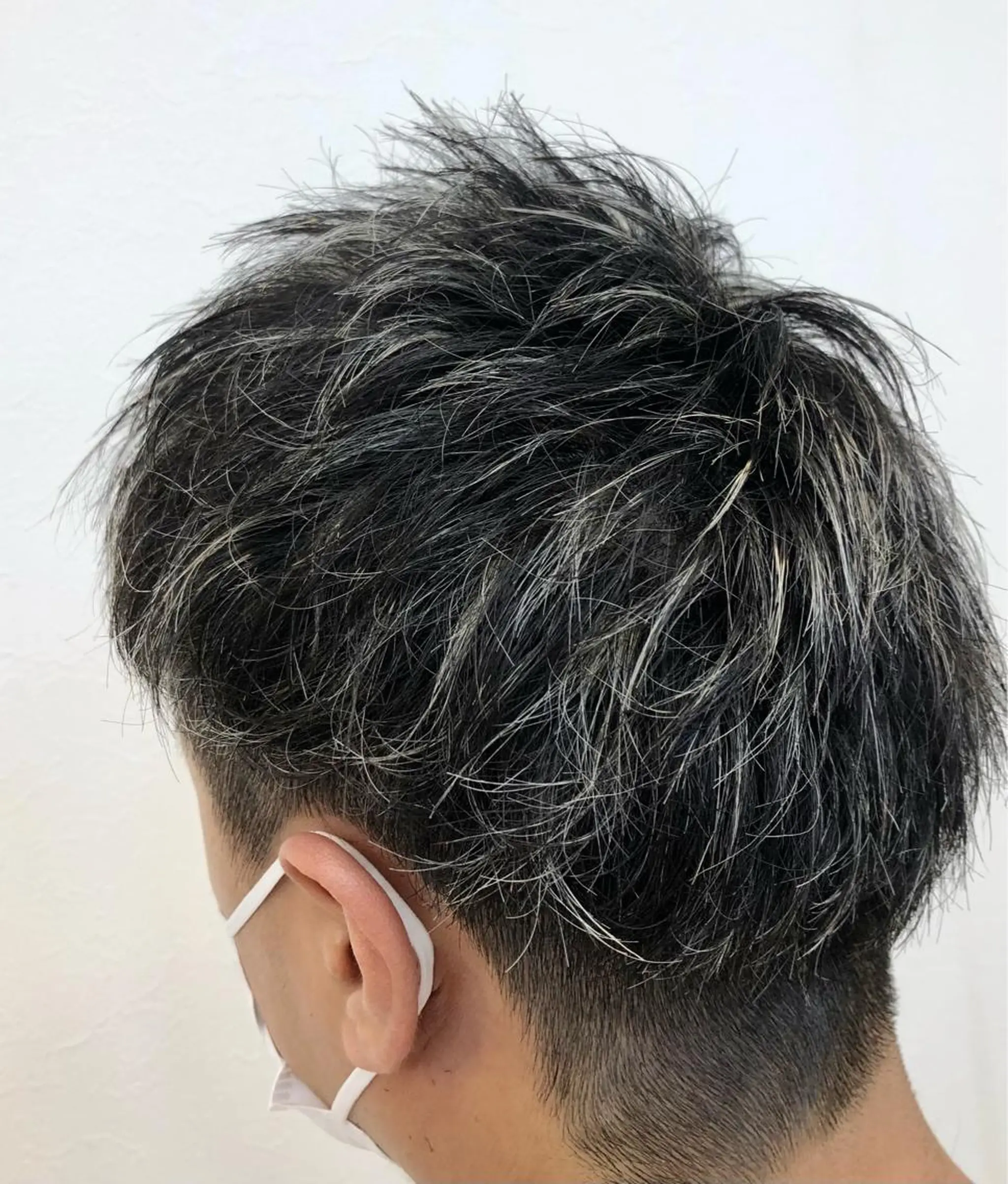 カラー メンズ ダブルスキルエクステ /羽エクステ白石宇由のヘアスタイル