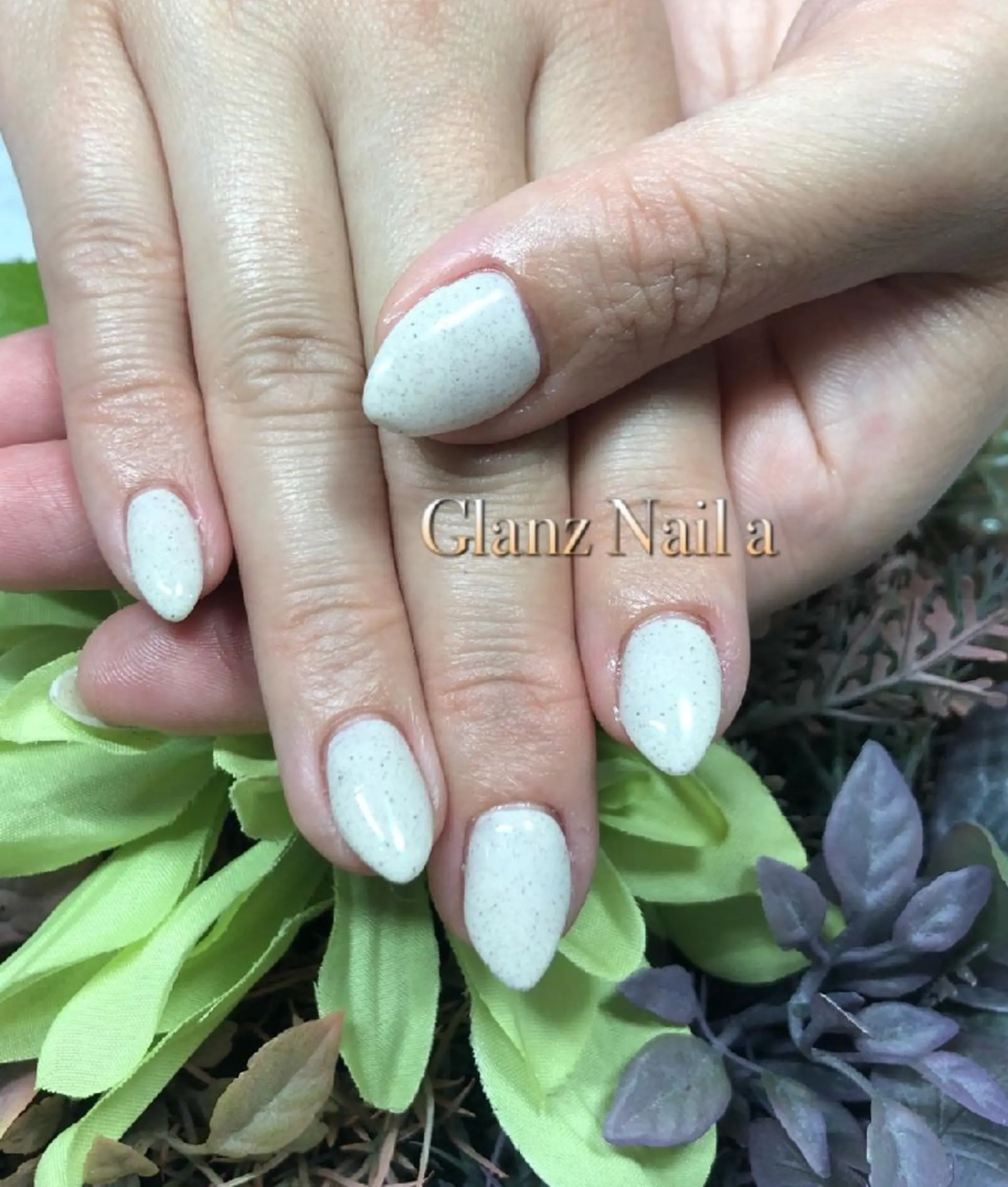 ネイル ワンカラーネイル Glanz  Nail aのネイルデザイン