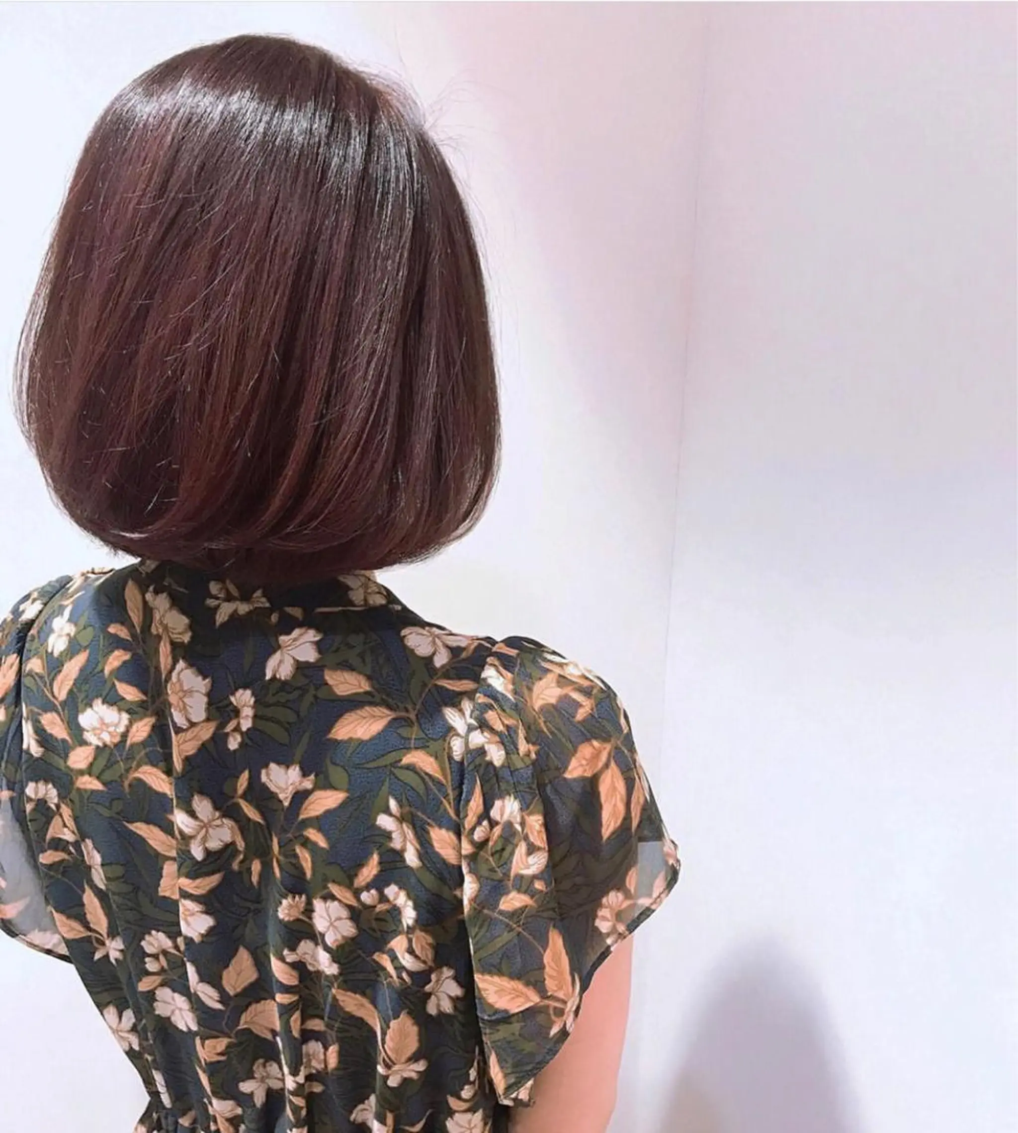 ミディアム カラー ヘアアレンジ ネイル マツエク・マツパ 福壽 優奈のヘアスタイル