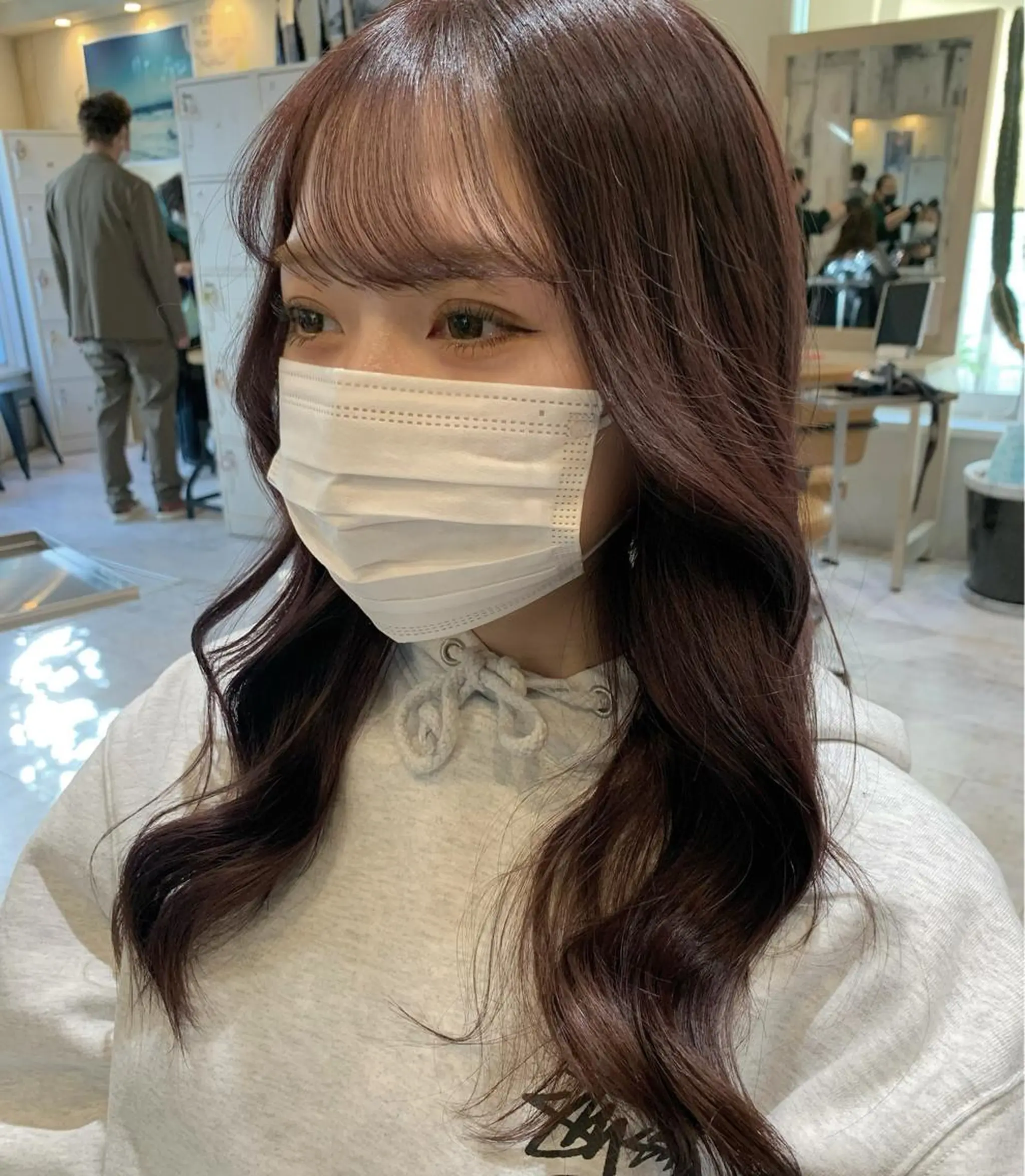 カラー ヤマダ サクラのヘアスタイル