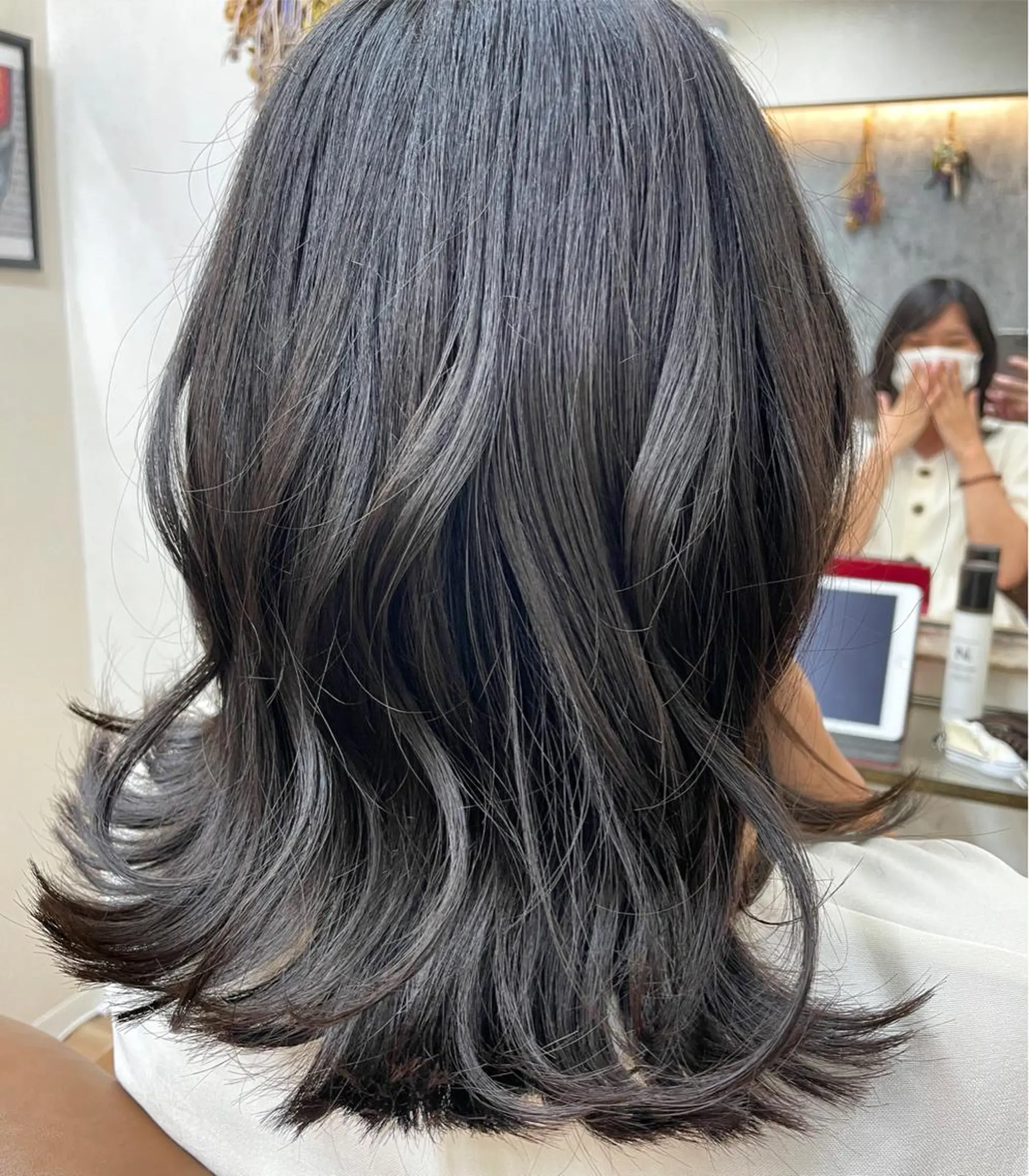 セミロング TOWA 野村　コウダイのヘアスタイル