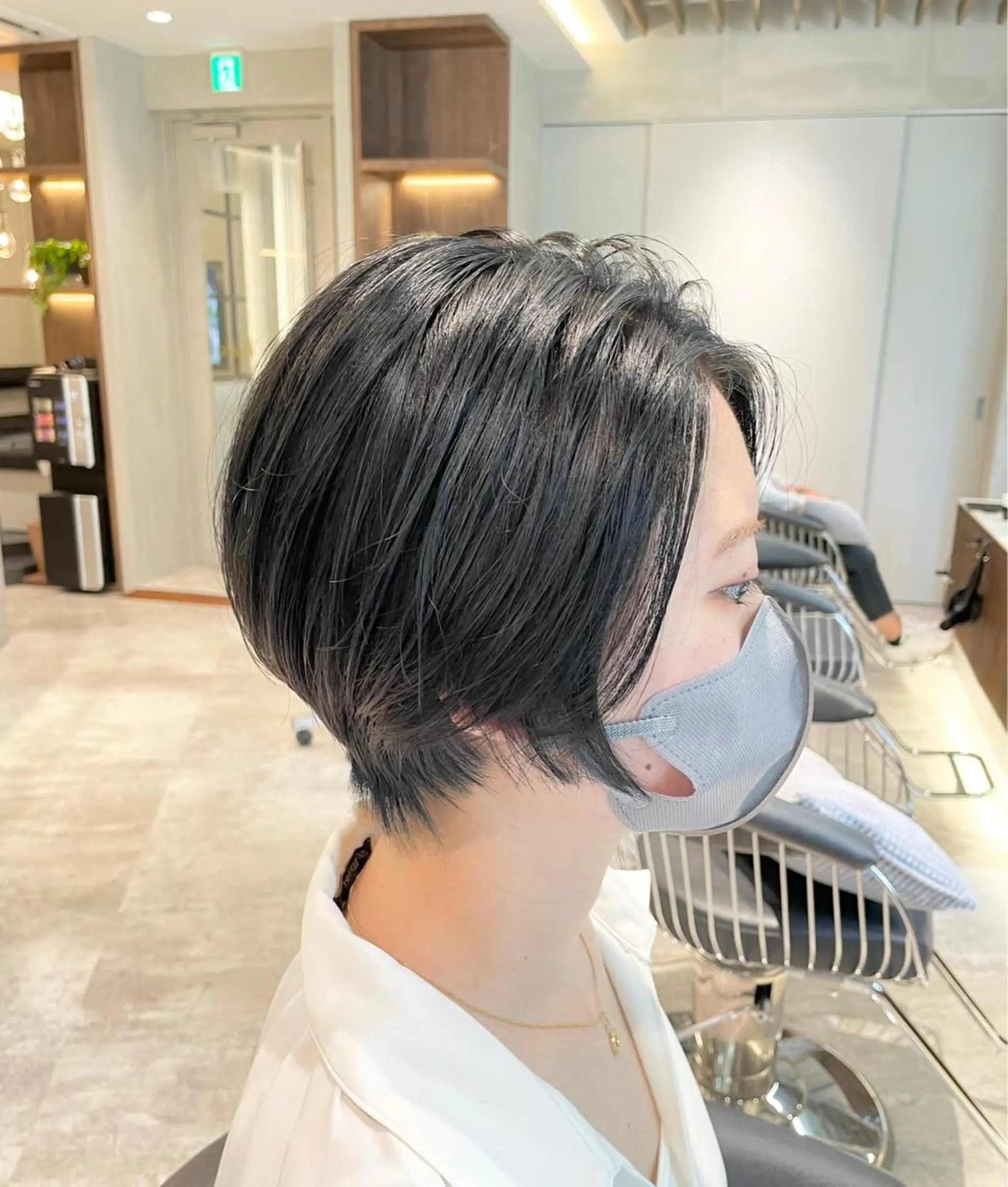 ショート ショートヘア ✨透明感カラー✨ ✨小顔カット✨山木のヘアスタイル
