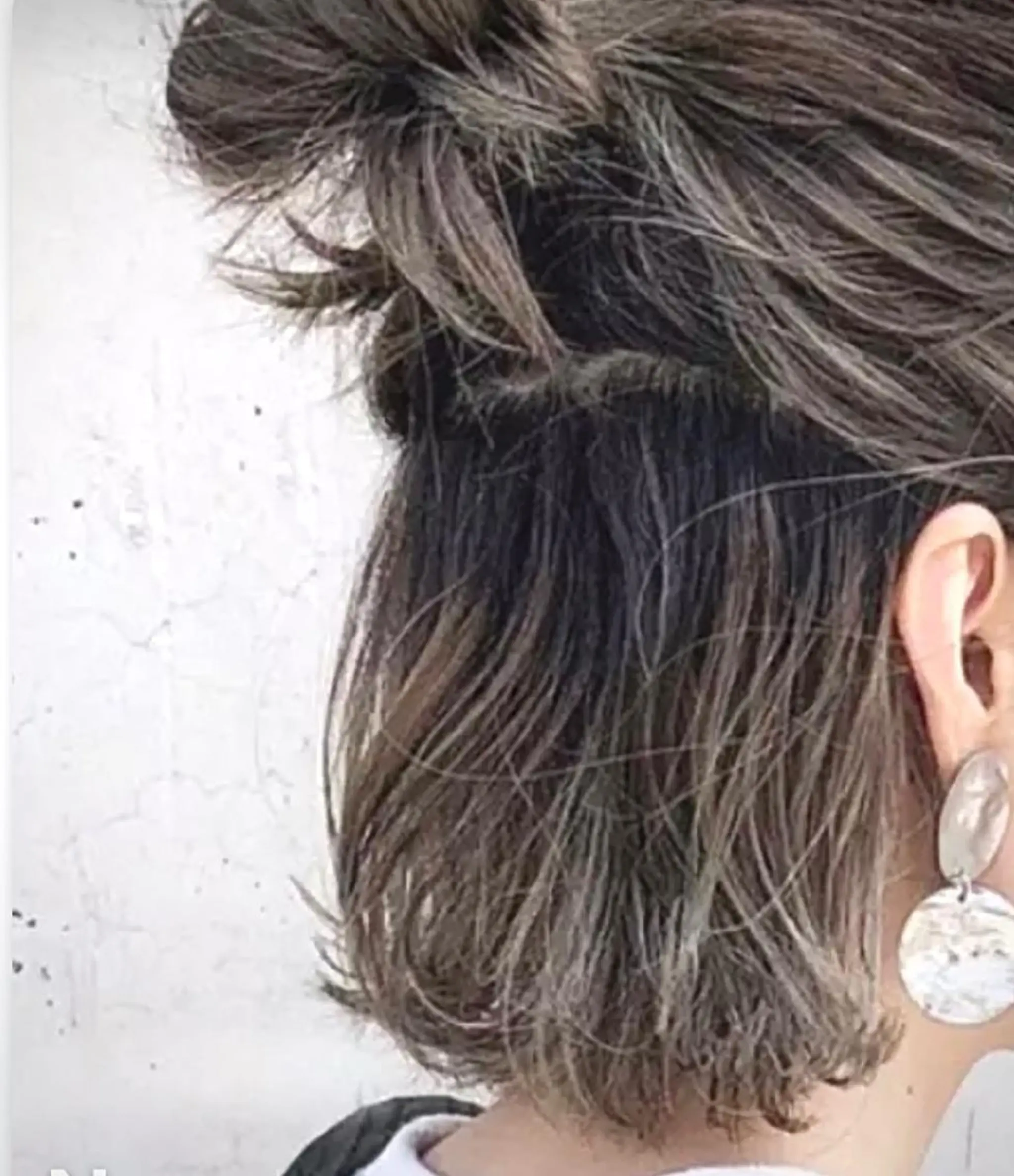 ショート カラー ハイライトカラー ハイライト ヘアカラー トリートメント ケア剤オタク×海外 ヘア長谷川裕起のヘアスタイル