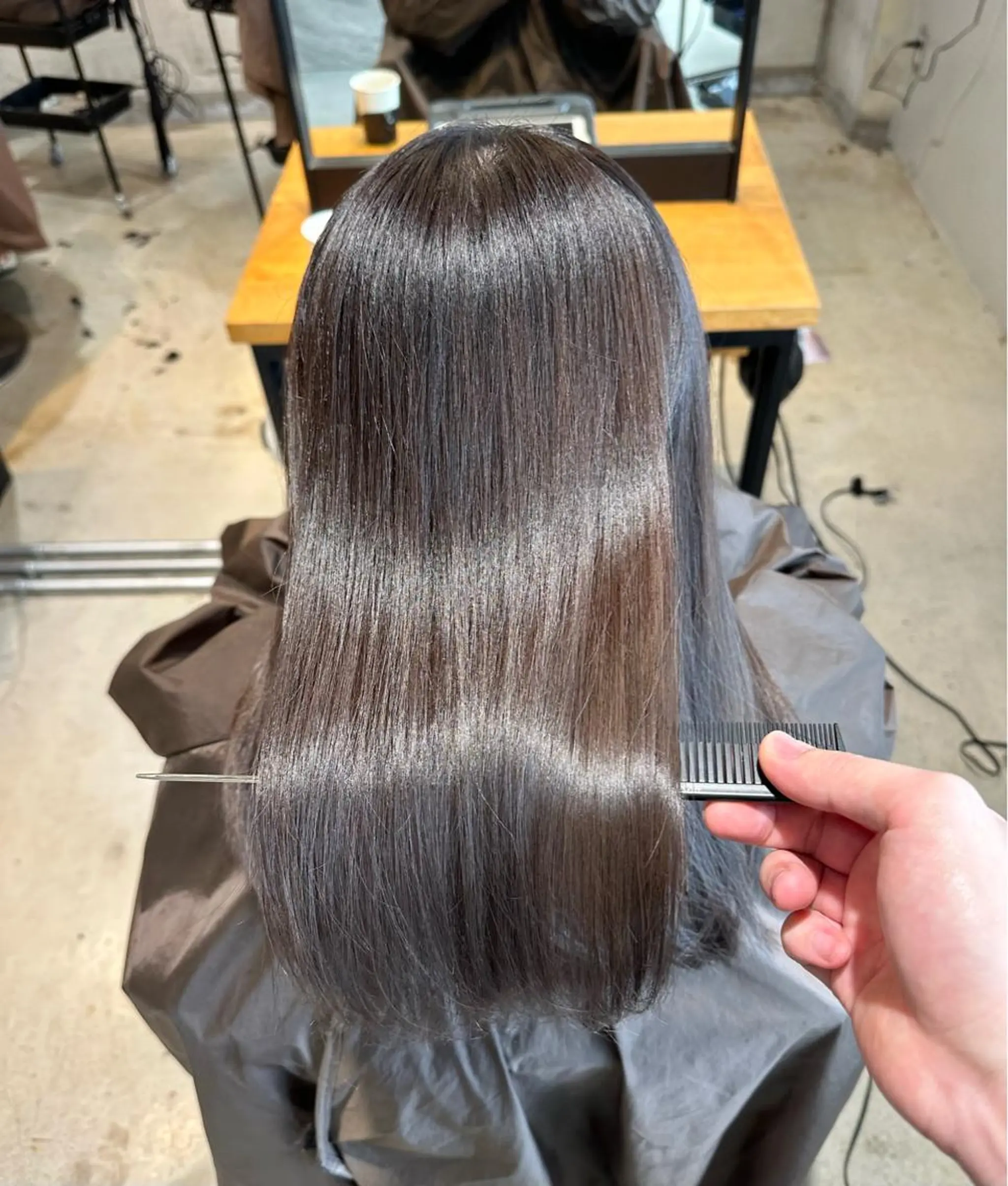 カラー ✂︎ 艶カラー /透明感カラーのヘアスタイル