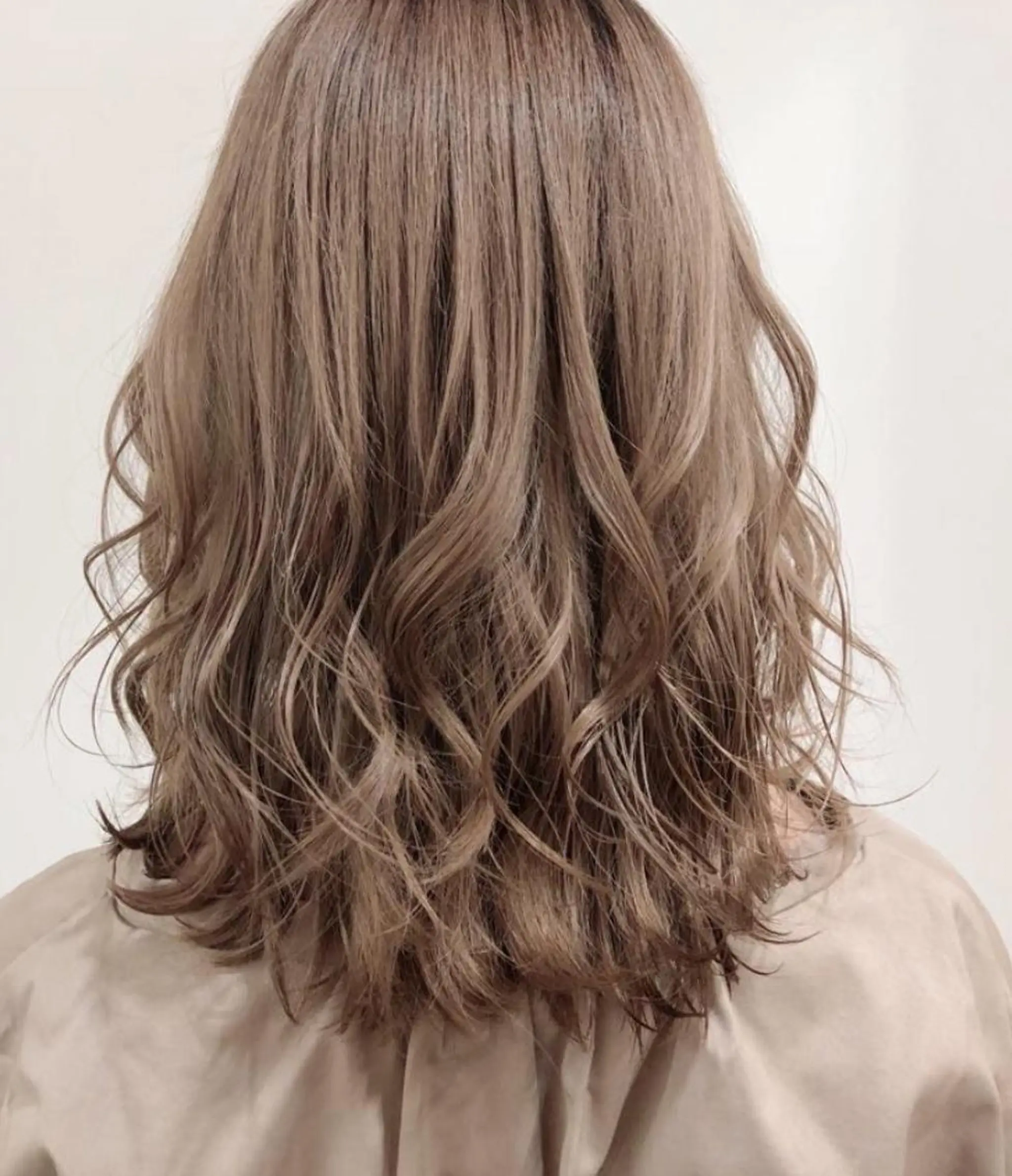 セミロング カラー サトウ コウキ  メンズのヘアスタイル