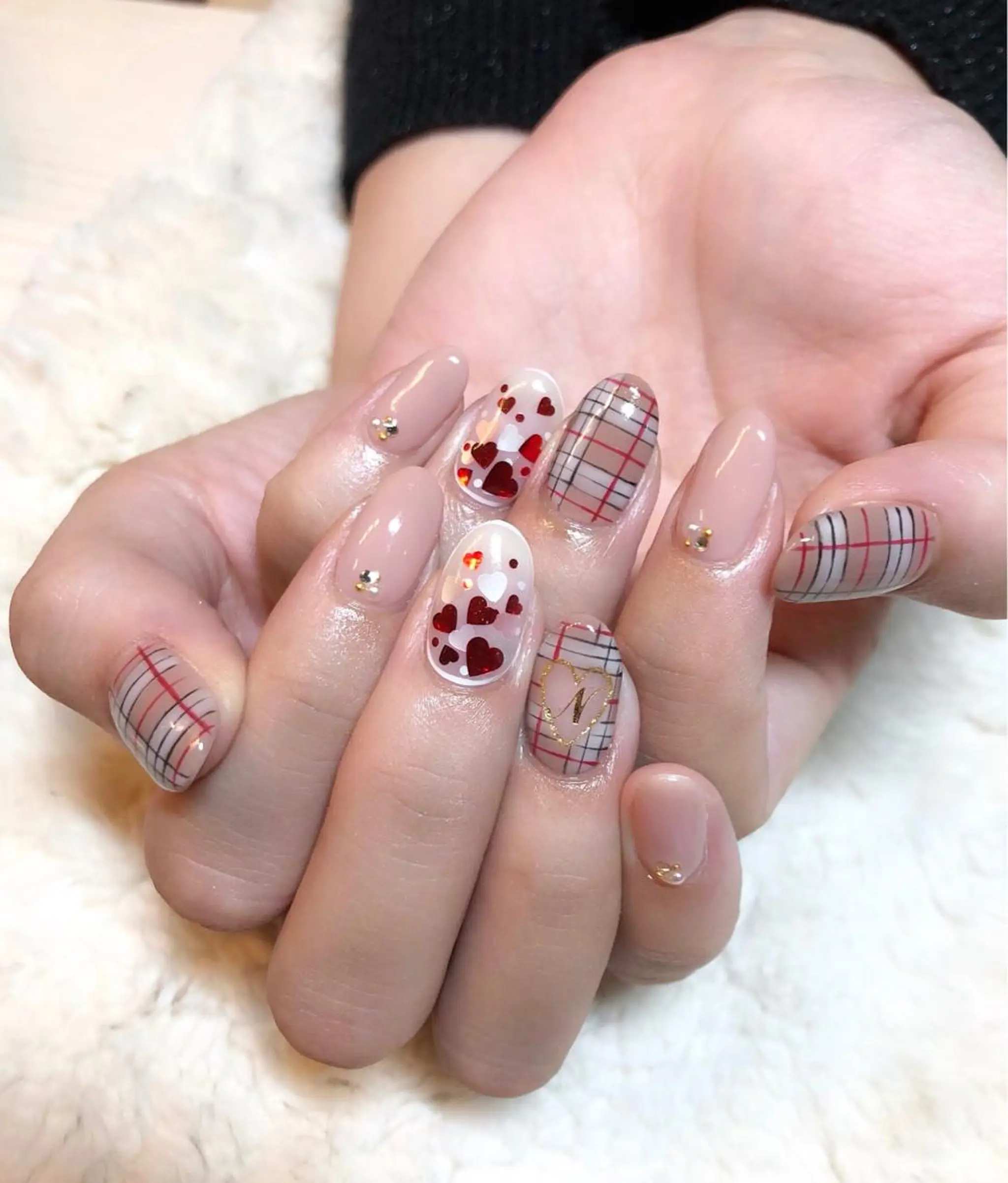 ネイル ジェルネイル 東 千夏のネイルデザイン