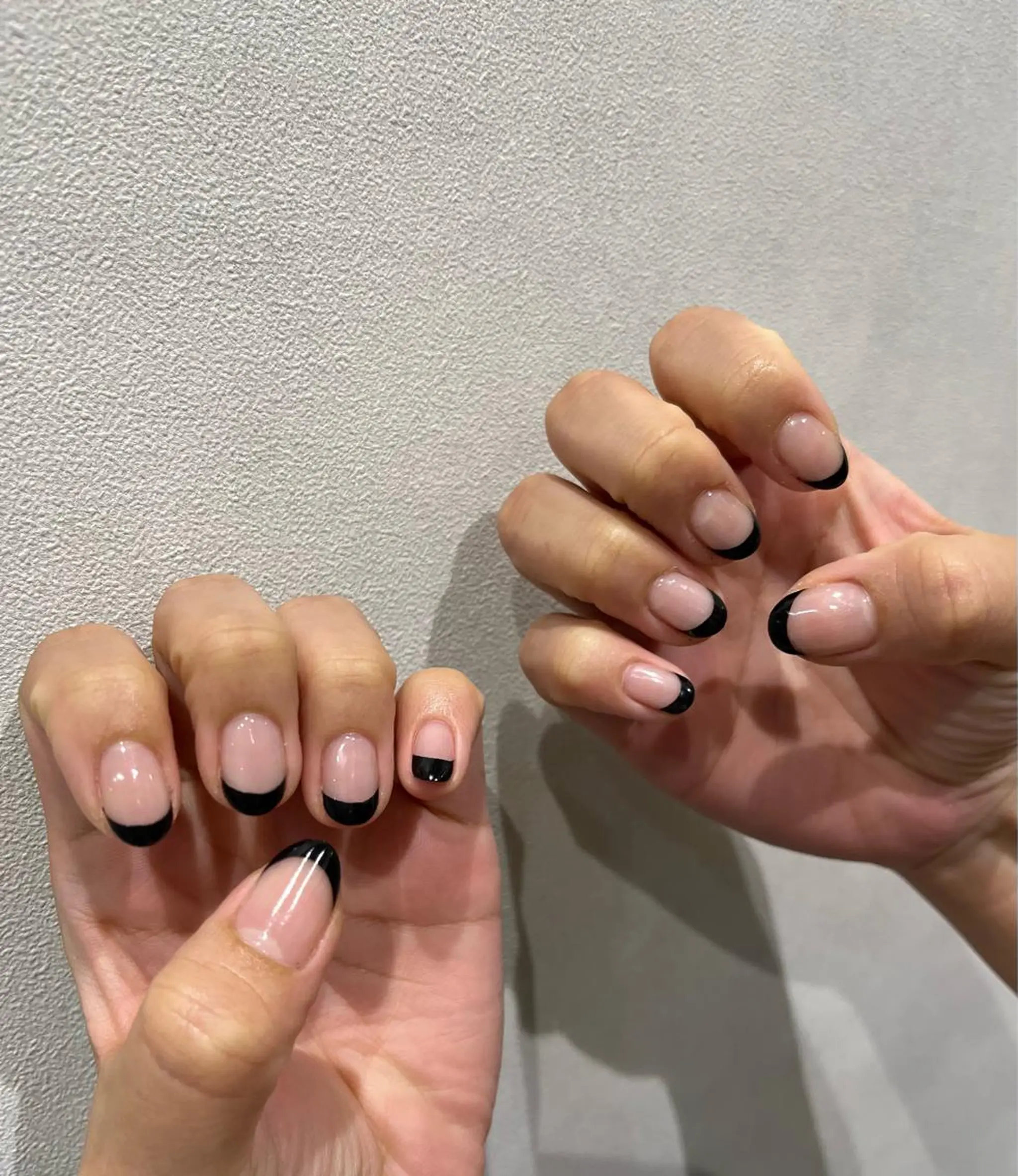 ネイル フレンチネイル 小川 奈々花のネイルデザイン