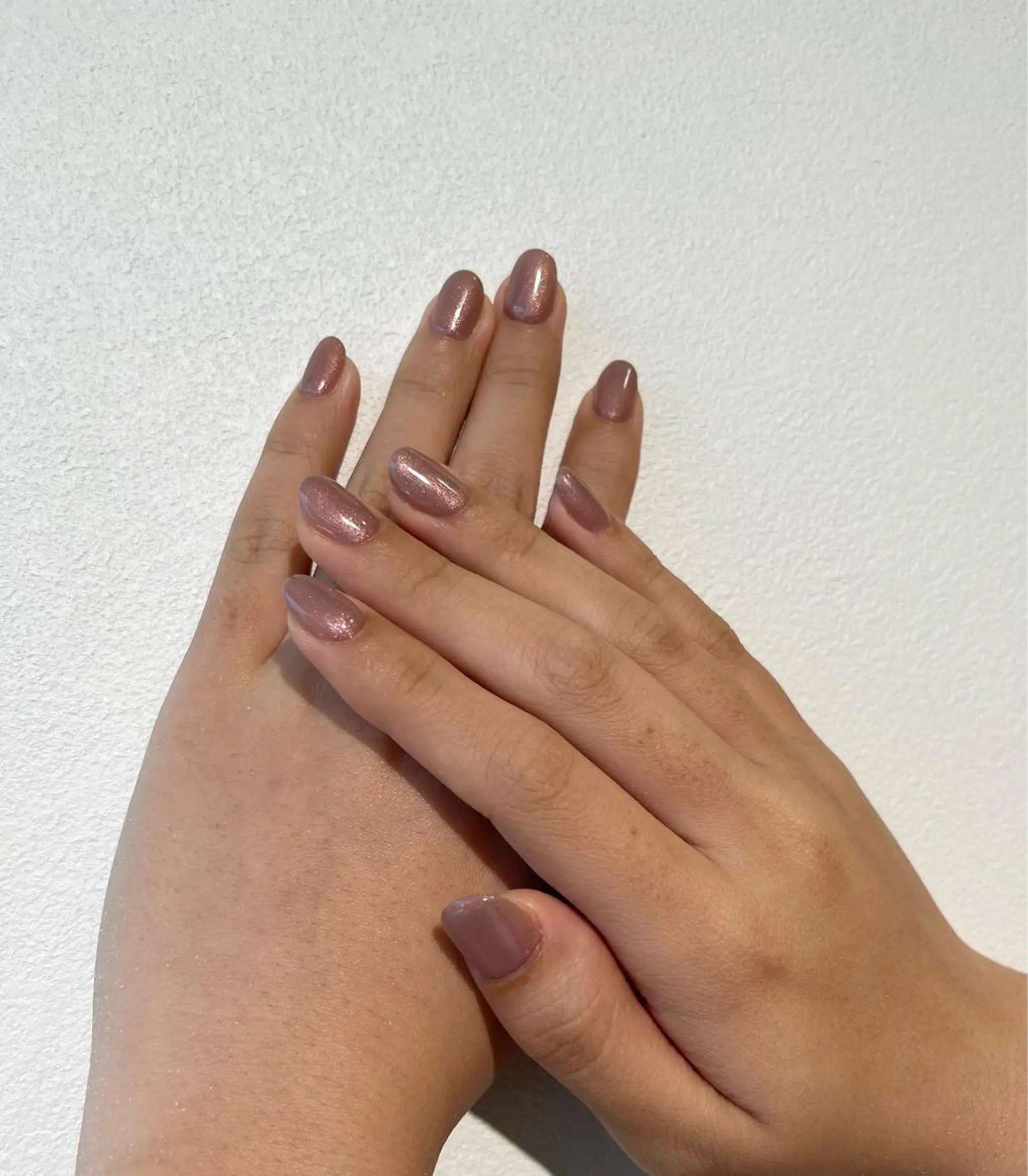 ネイル ラメ(グリッター) ピンク 小川 奈々花のネイルデザイン