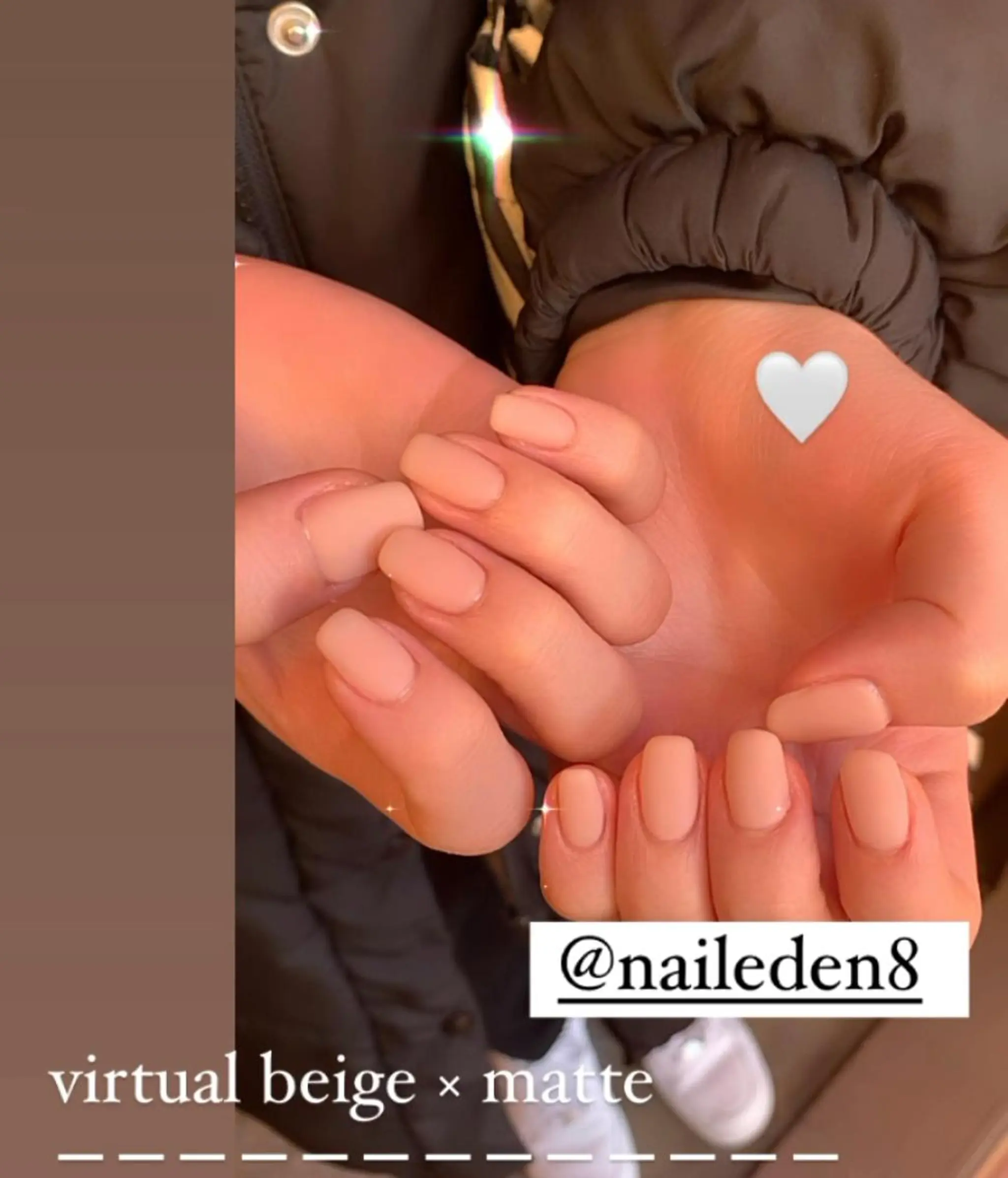 ネイル マットネイル Eden ♾️のネイルデザイン