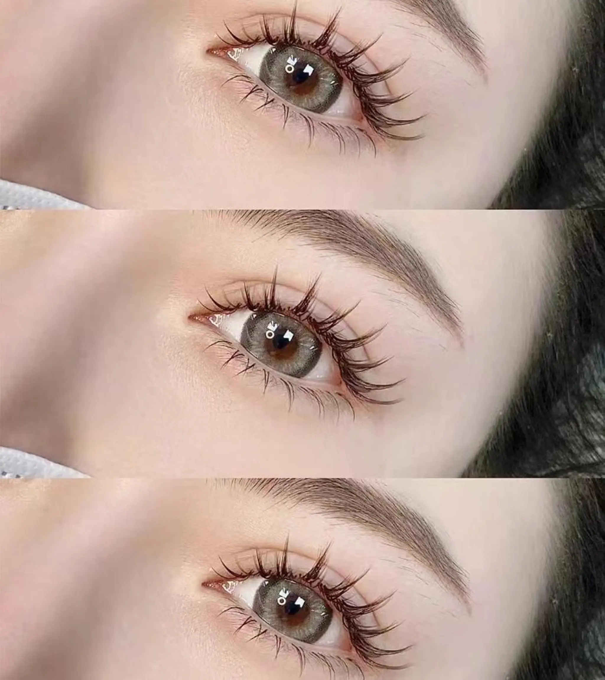 マツエク・マツパ 束感まつ毛 韓国風マツエク マツエク 羽賀 美和のマツエク・マツパデザイン