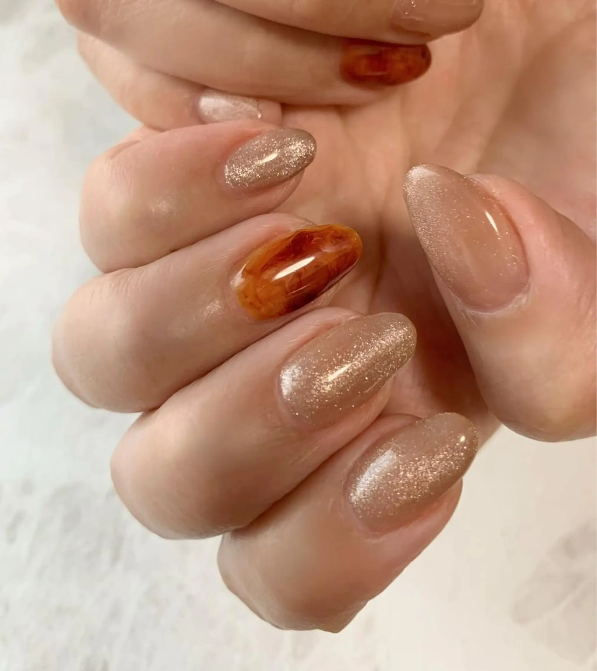 ネイル ジェルネイル マグネットネイル M's salonのネイルデザイン