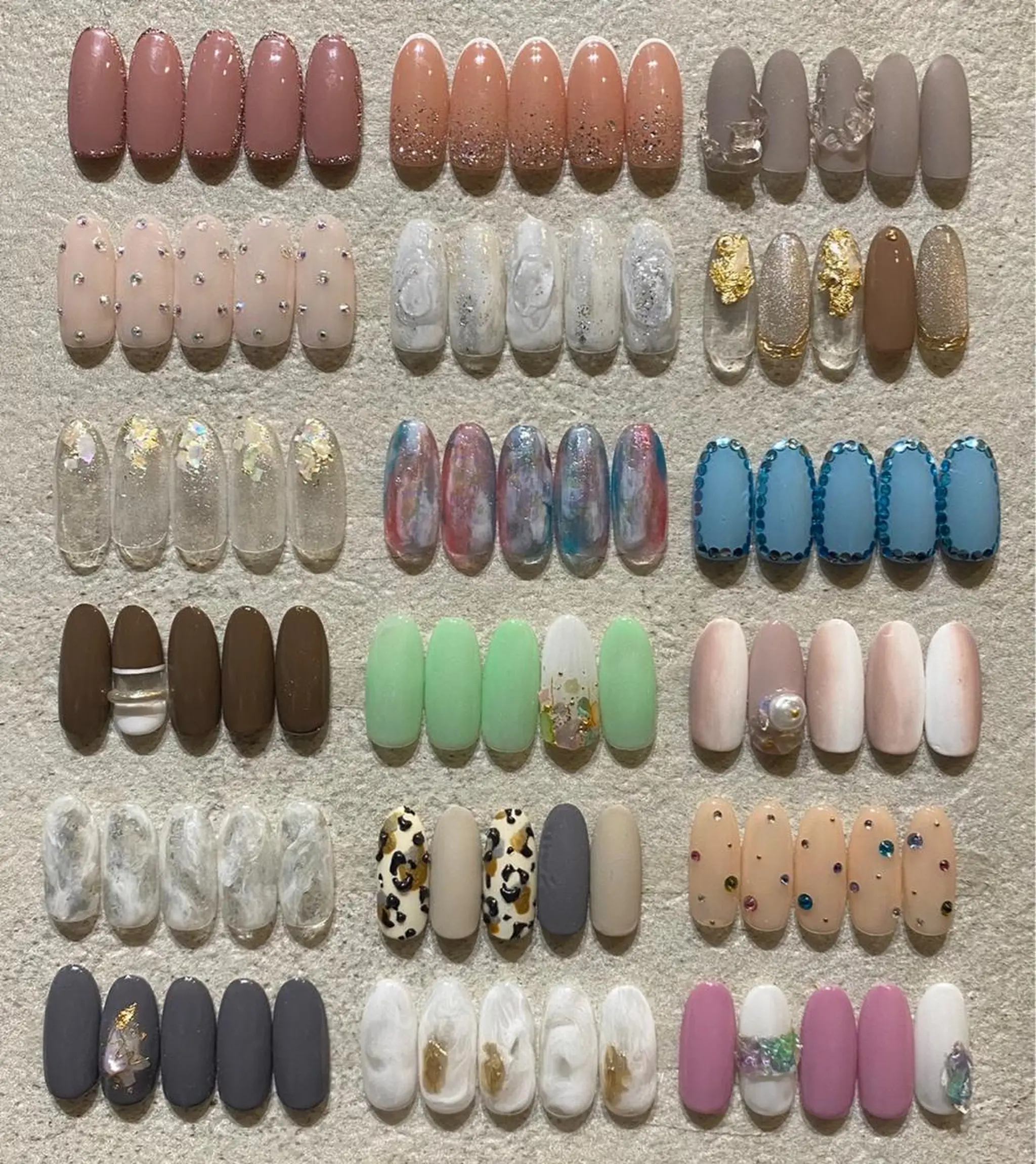 ネイル 【やり放題専門店】 スカルプ＆長さ出しのネイルデザイン