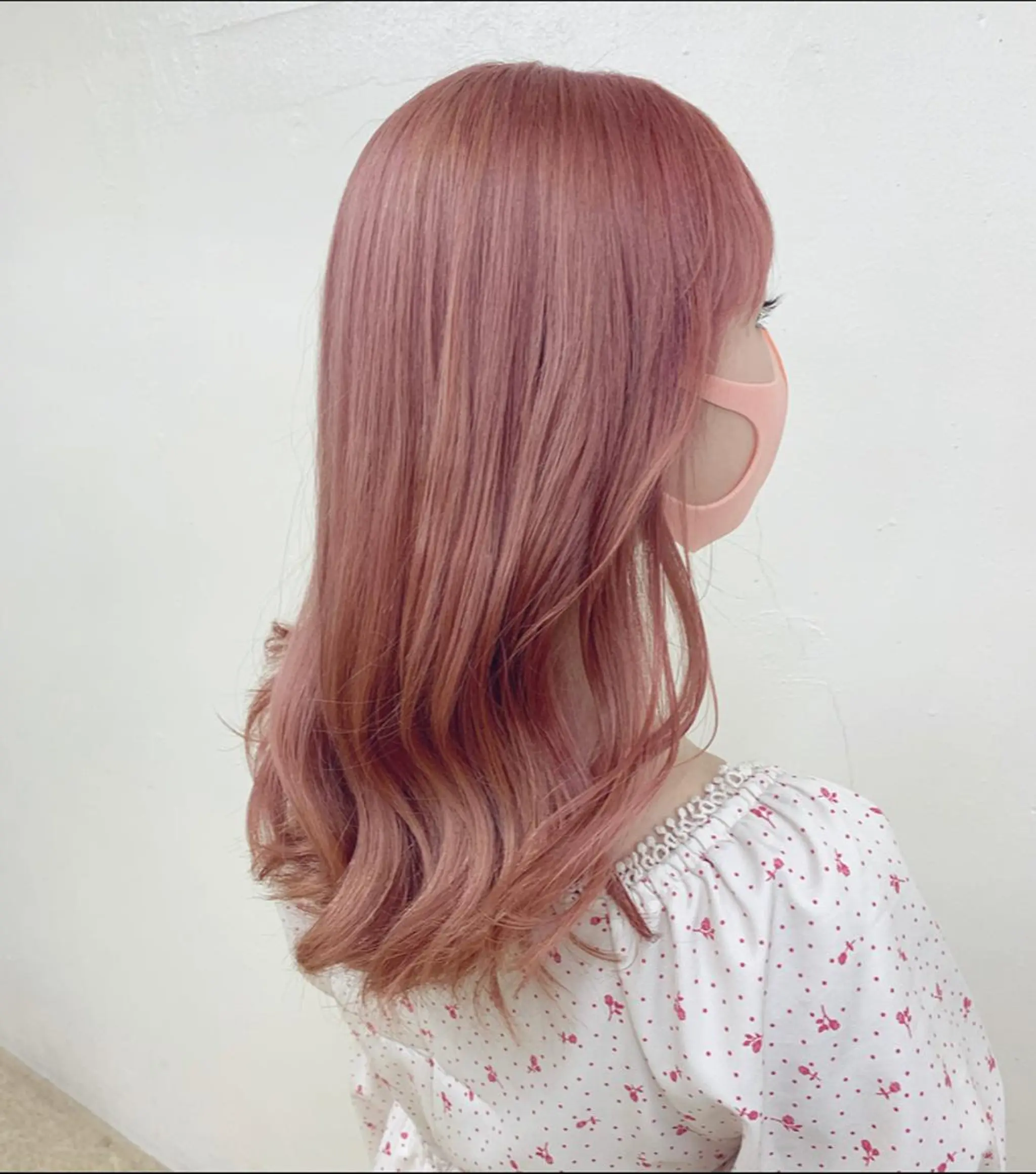 ミディアム ヘアカラー トリートメント 顔周りレイヤー/新宿 /モテ艶カラー/航介のヘアスタイル