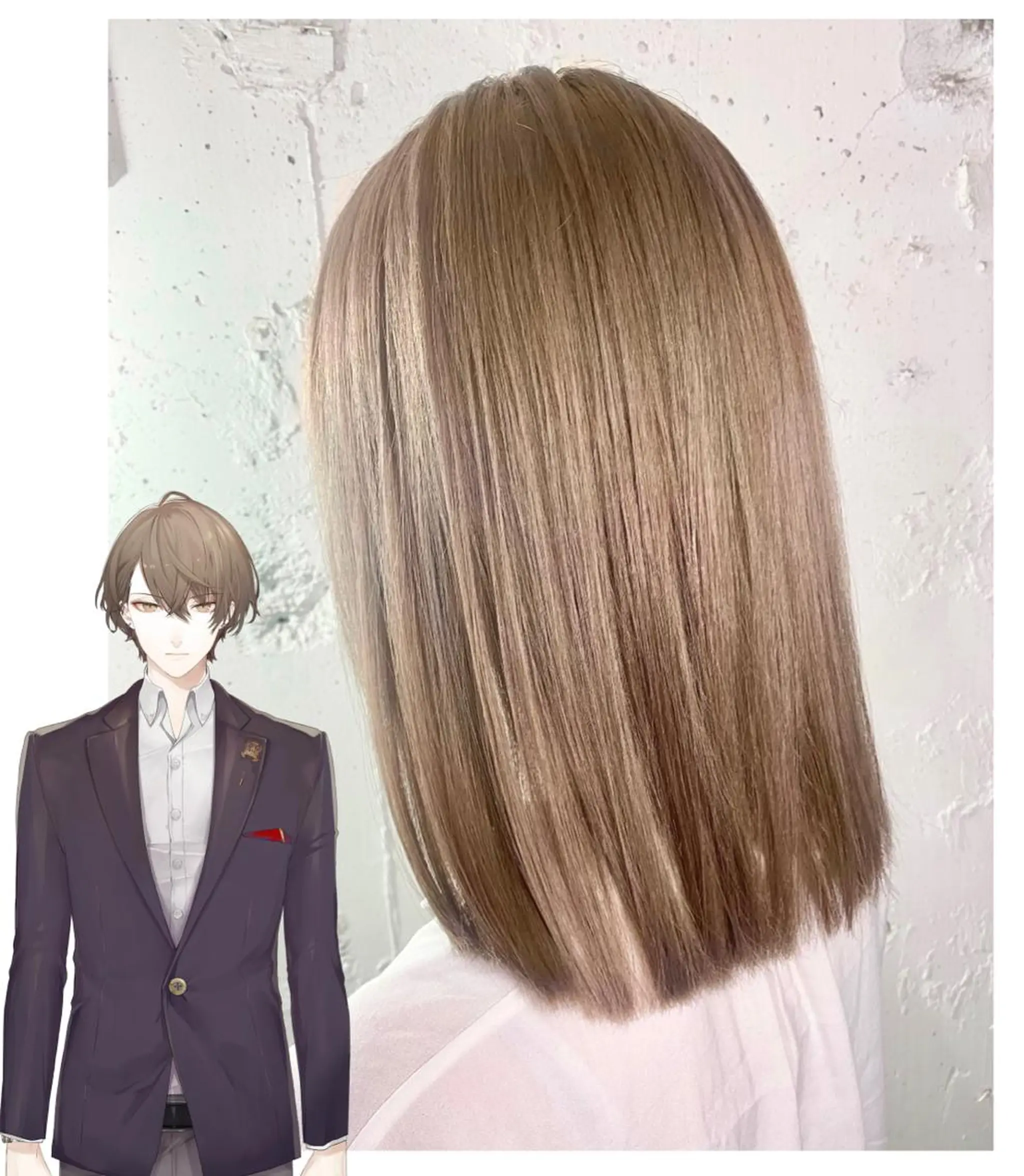 ミディアム カラー TSUNO🦖 派手髪/オタク美容師のヘアスタイル