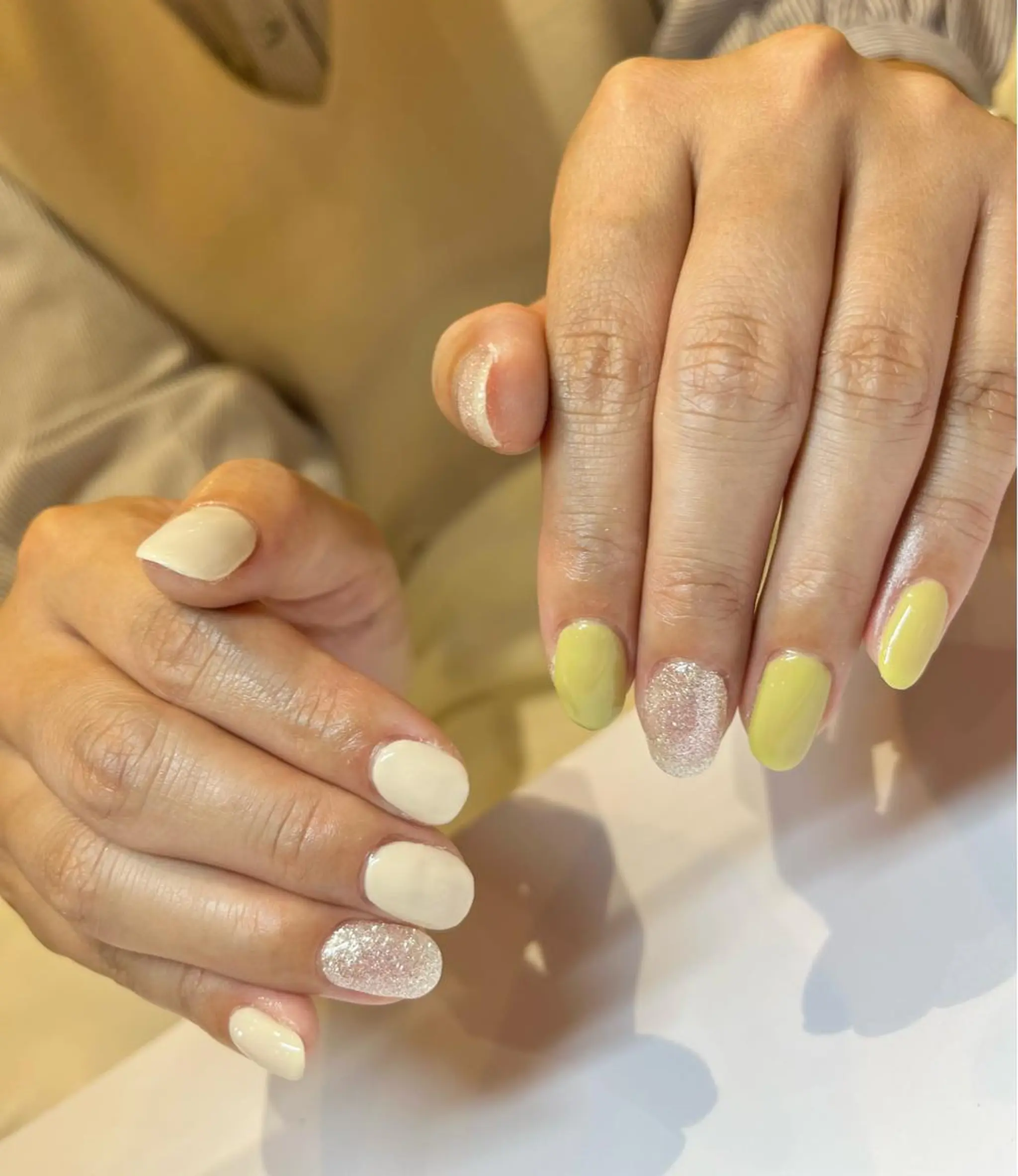 ネイル 四之宮 百花のネイルデザイン