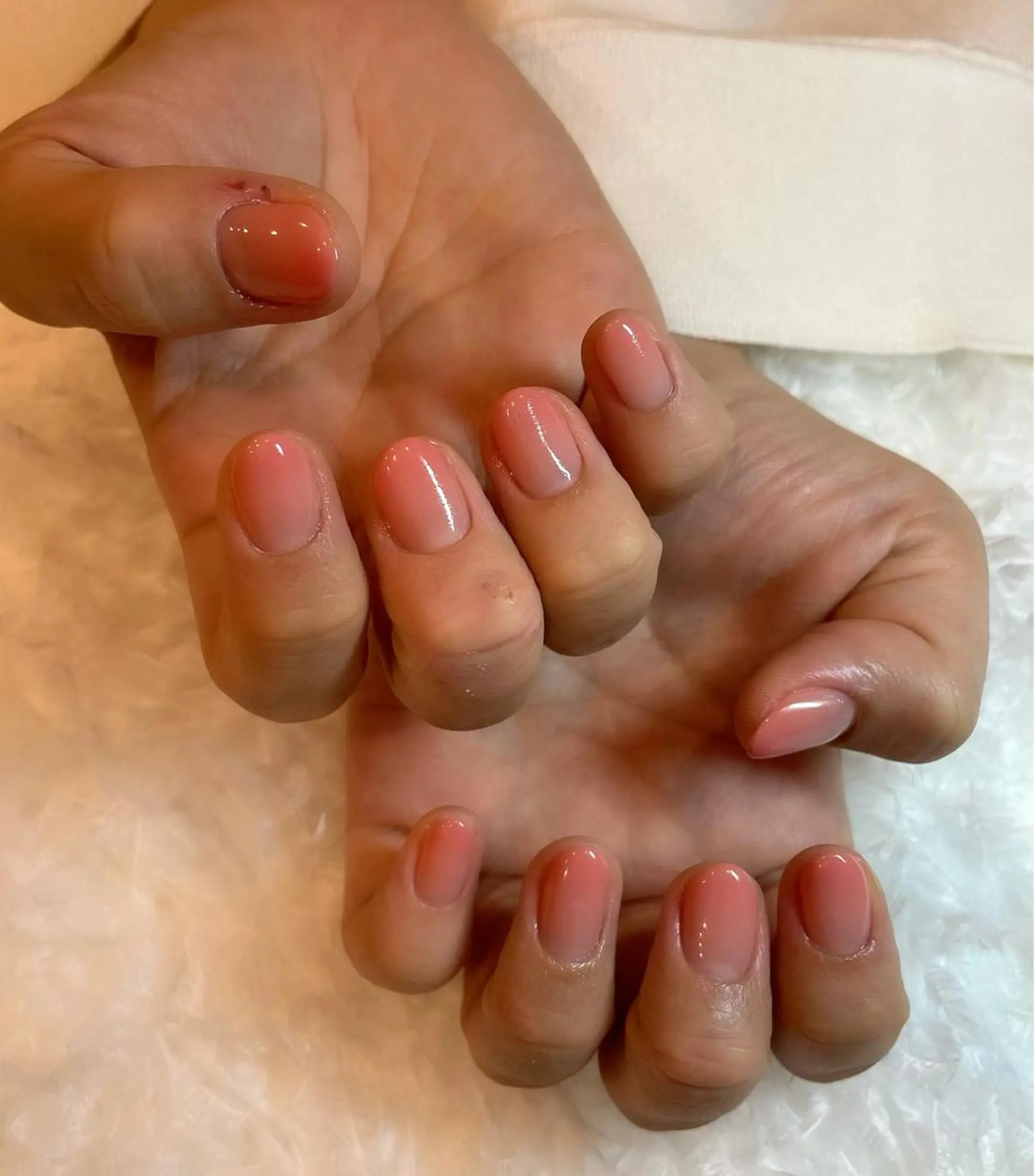 ネイル グラデーション 春ネイル ささき れいなのネイルデザイン