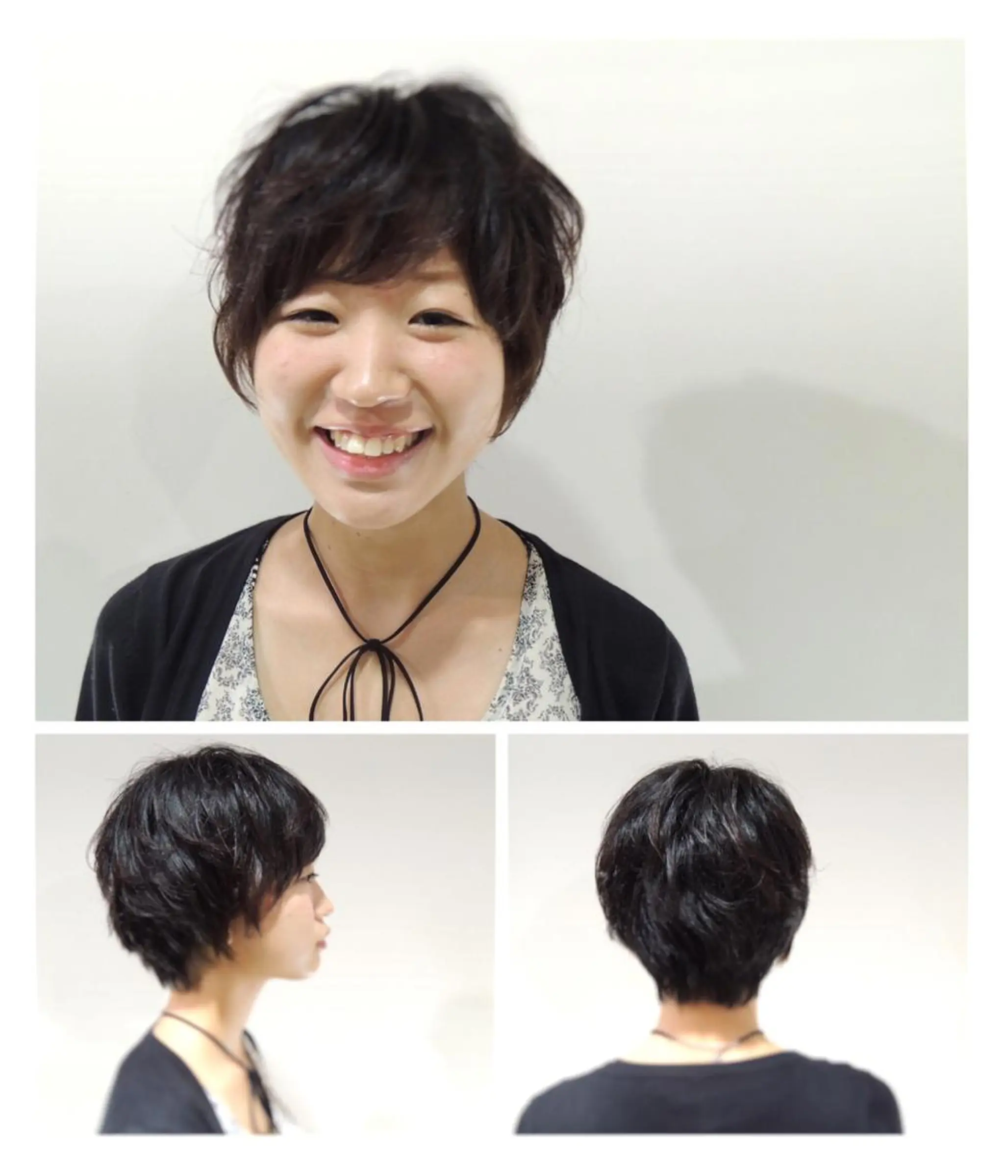 ショート レイヤーカット ショートヘア 烏山 達也のヘアスタイル