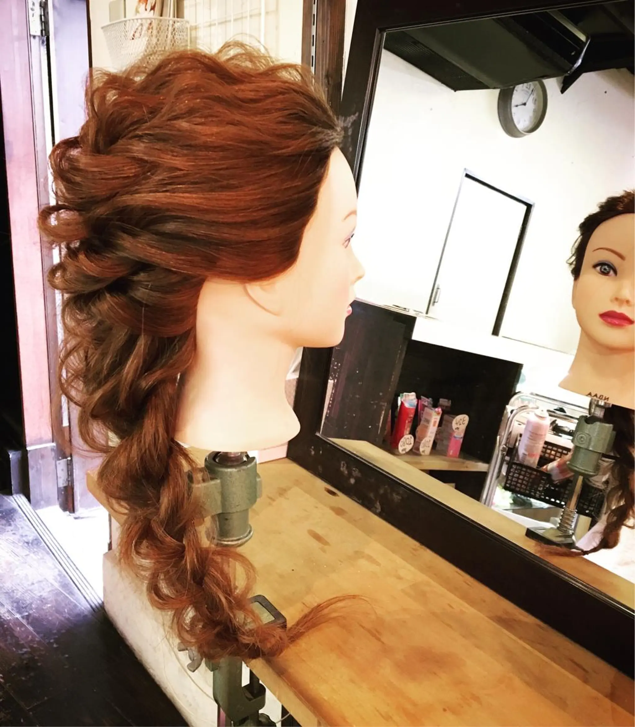 ロング パーマ ヘアアレンジ ヘアセット brille ~eyelash~のマツエク・マツパデザイン