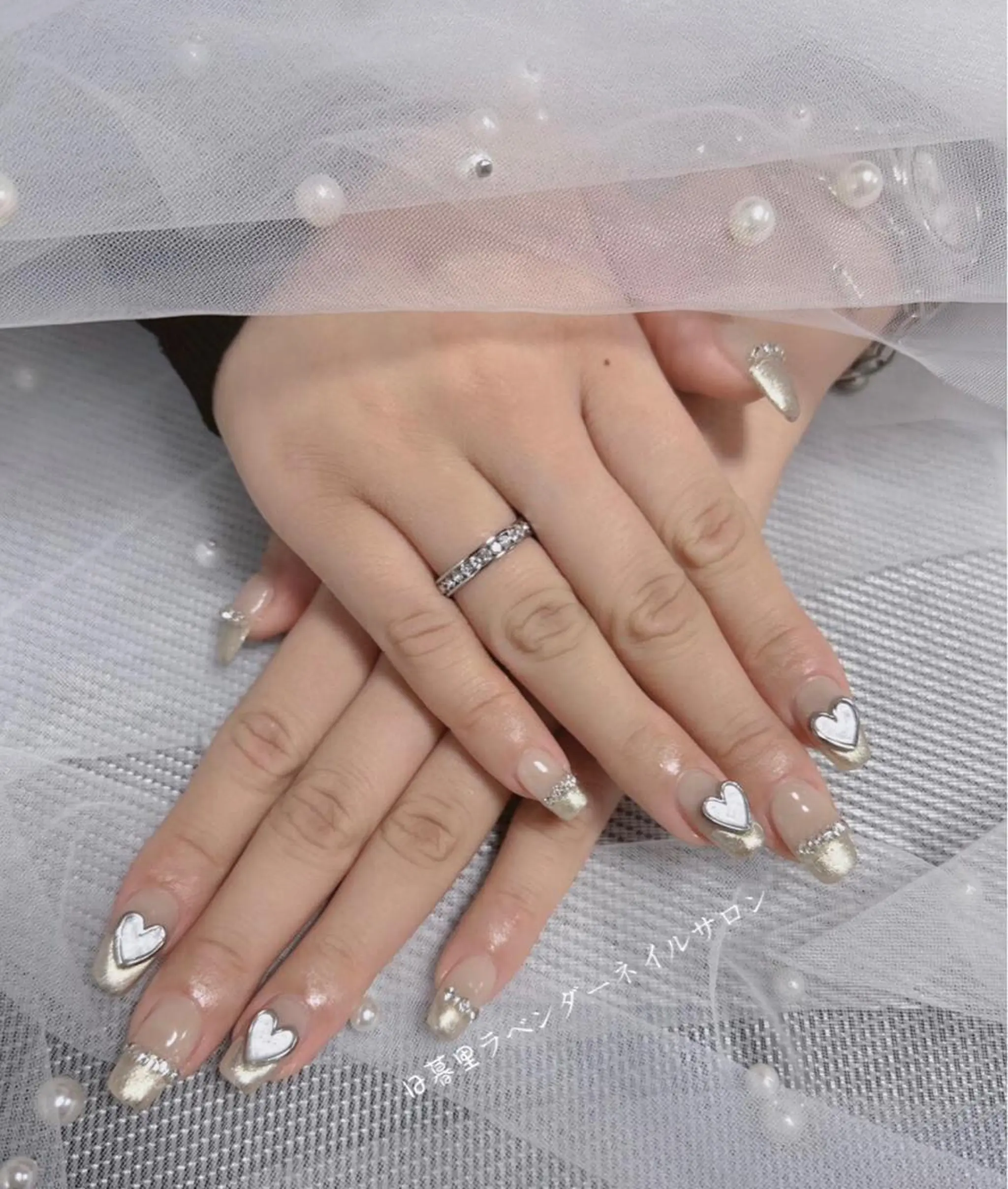 ネイル ラベンダー💖日暮里 ルル💖ネイルのネイルデザイン