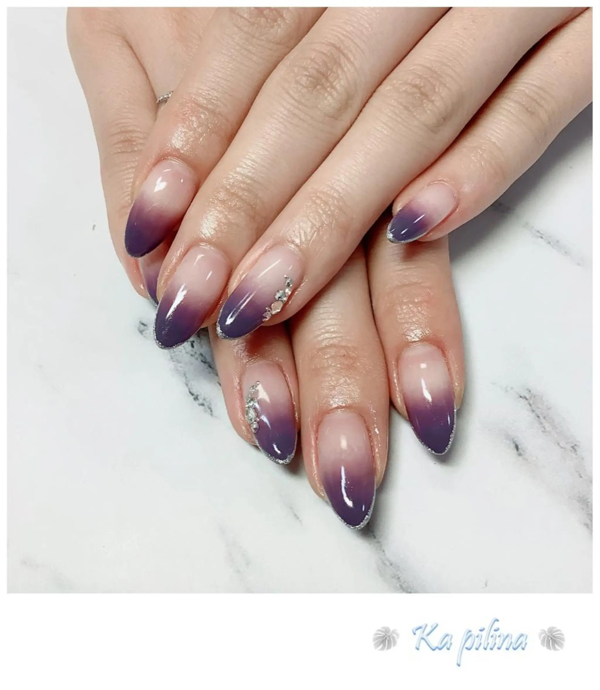 ネイル グラデーション Nail salon Ka pilinaのネイルデザイン