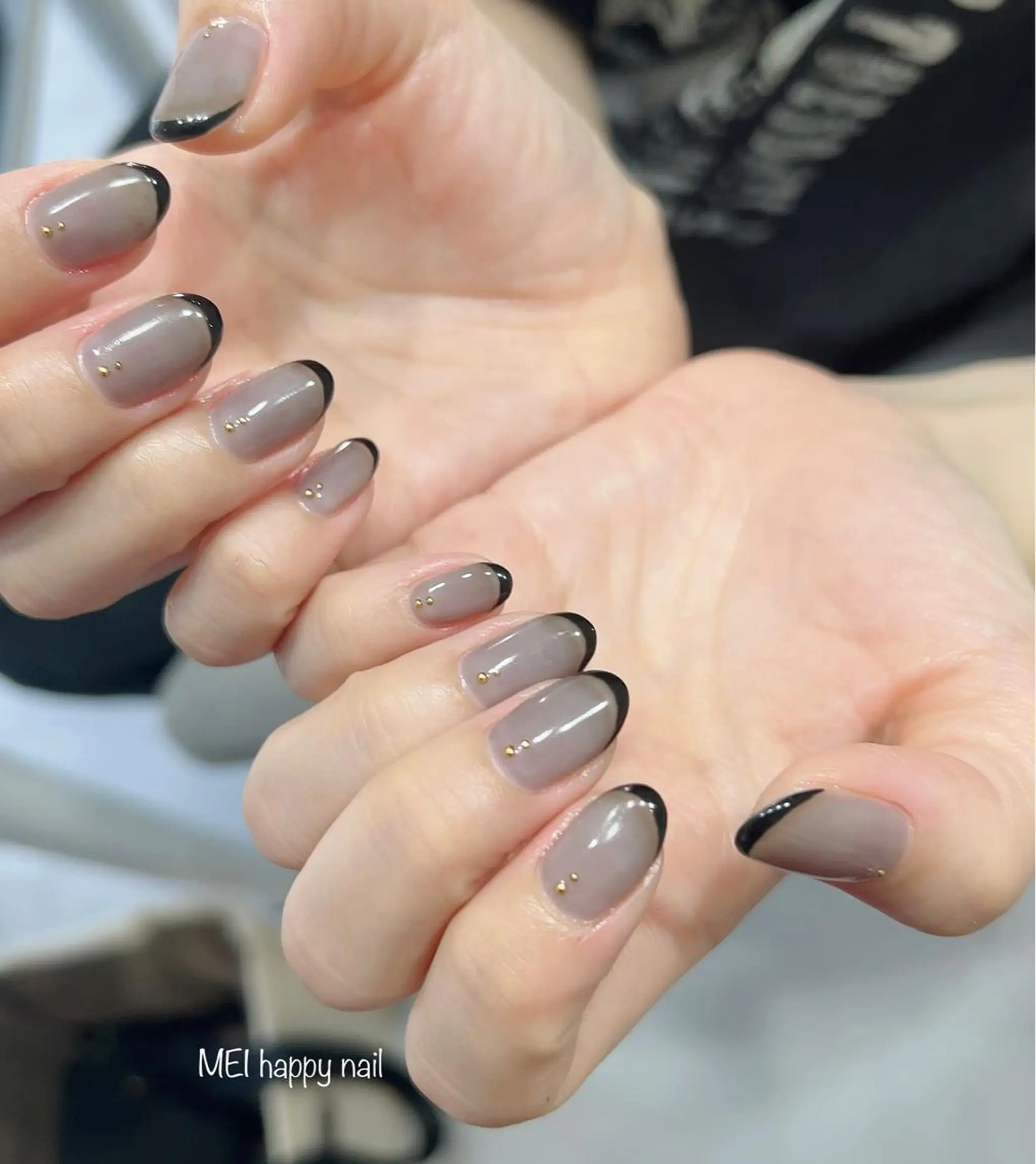 ネイル 北浦和 自爪育成ケアのネイルデザイン