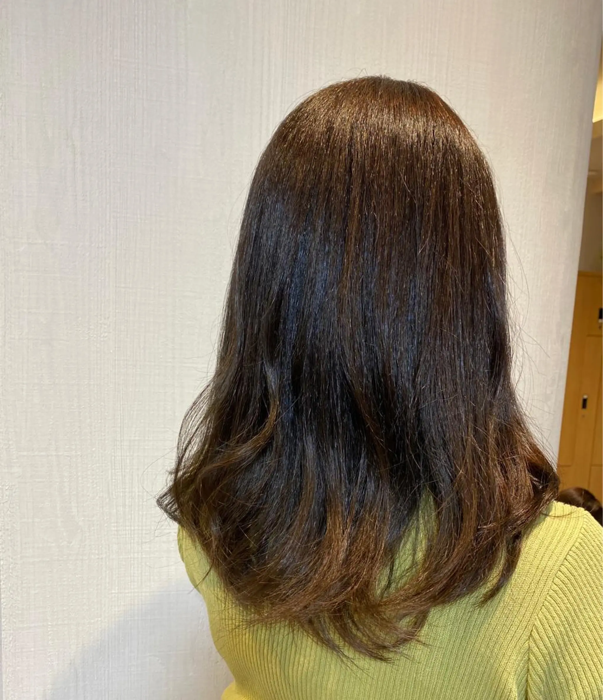 カラー ベージュカラー 中島 奈々のヘアスタイル
